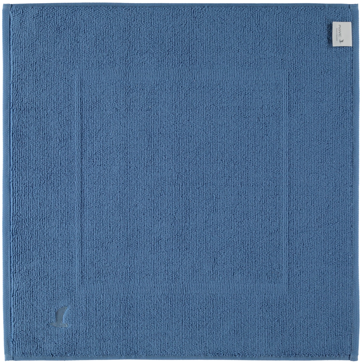 Möve - Badteppich Superwuschel - Farbe: cornflower - 410 (1-0300/8126) - 60x60 cm