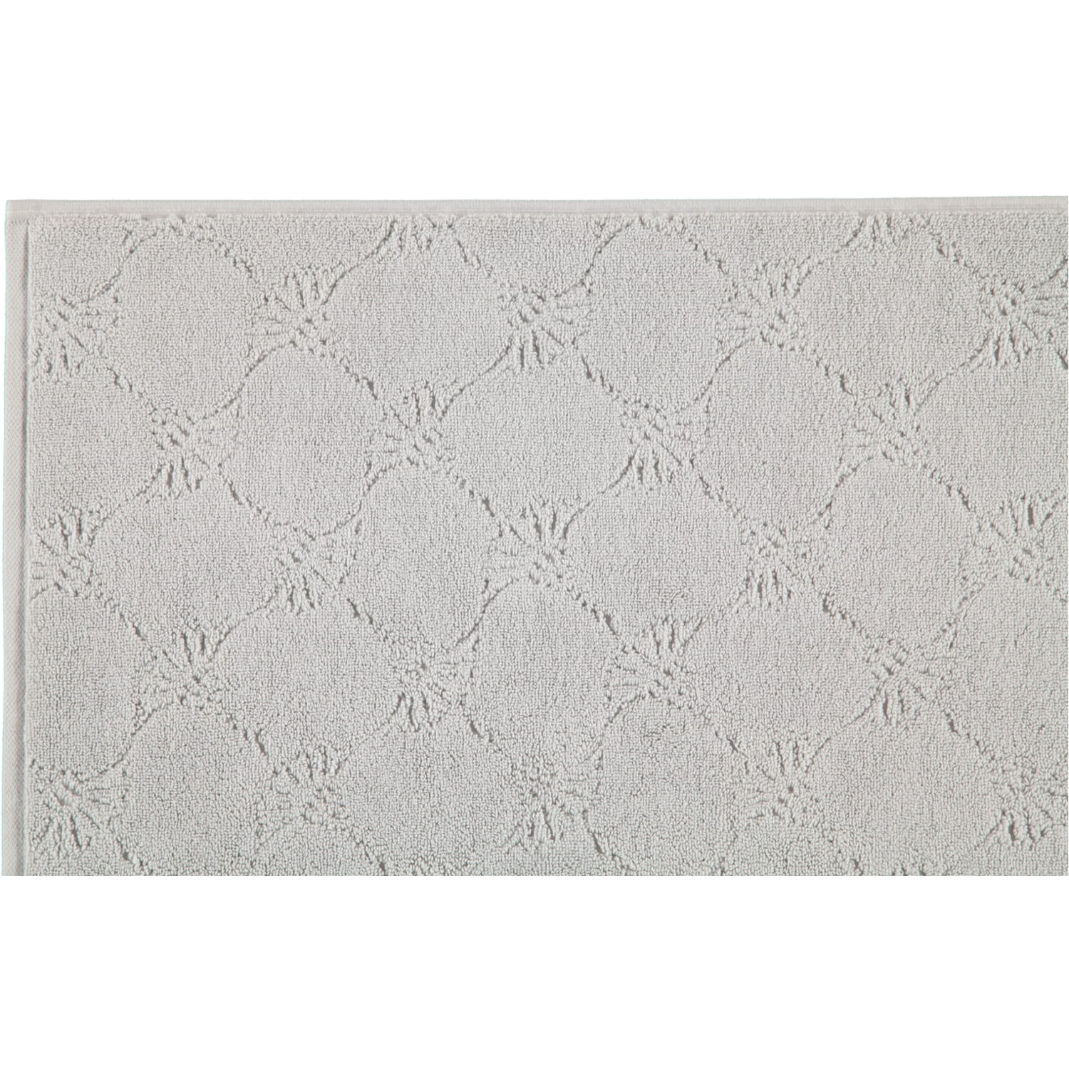 JOOP Uni Cornflower Badematte 1670 - 50x80 cm - Farbe: platin - 705