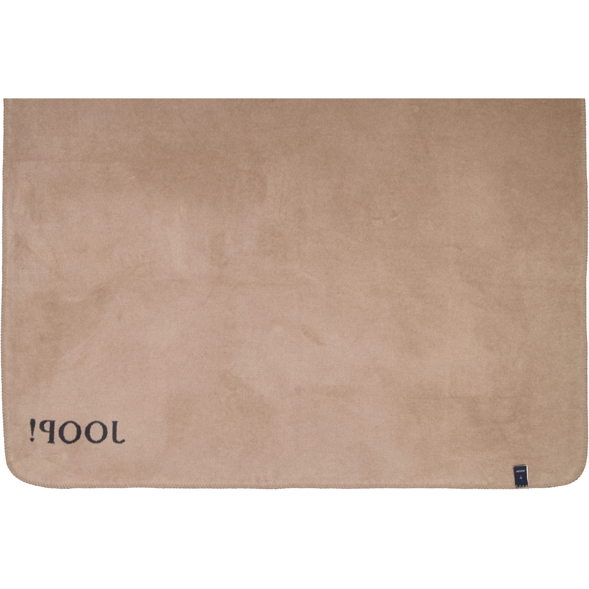 JOOP! Wohndecken Uni-Doubleface Anthrazit-Karamell - 150x200 cm