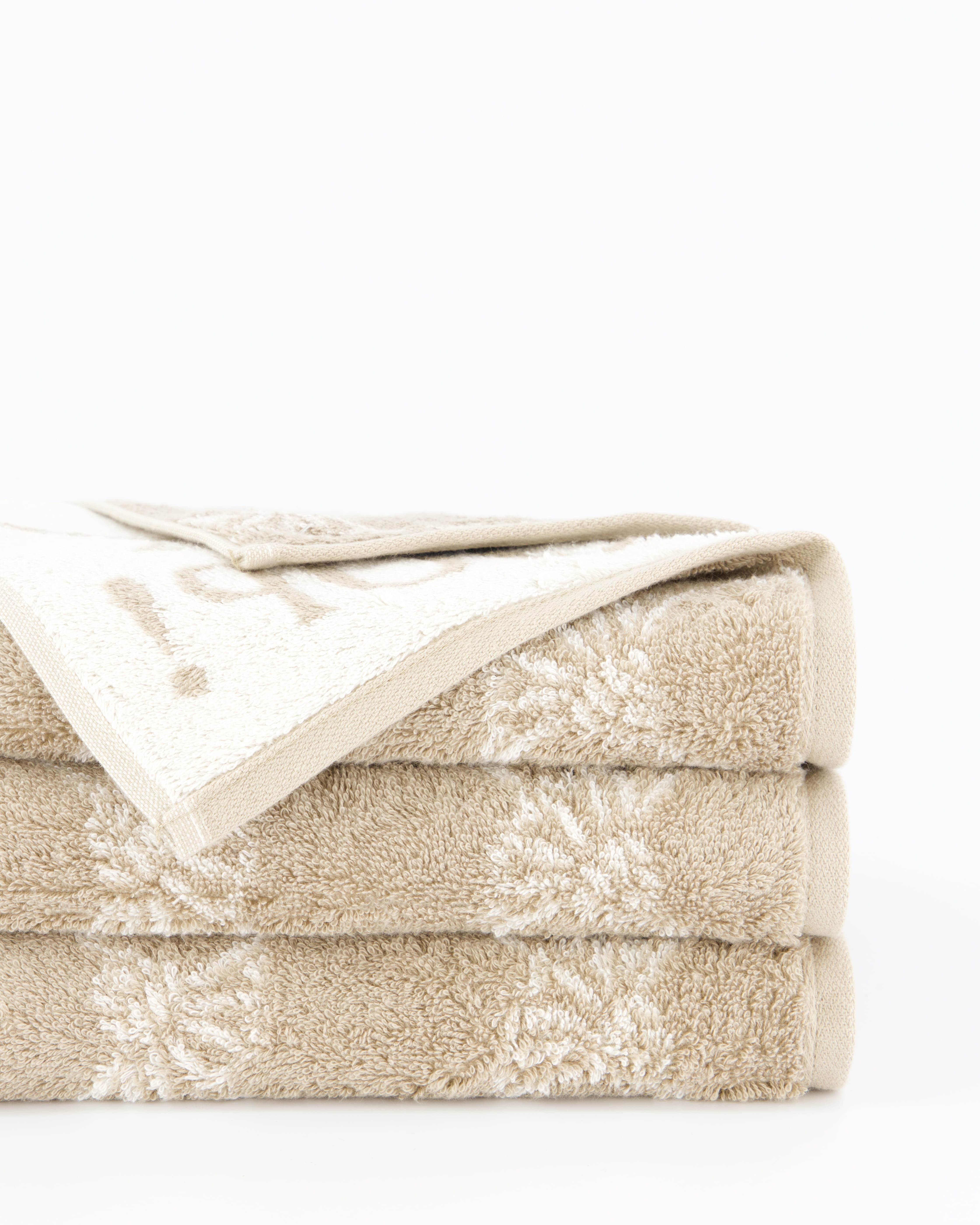 JOOP! Handtücher New Classic Cornflower 1721 Sand - 30 - Waschhandschuh 16x22 cm