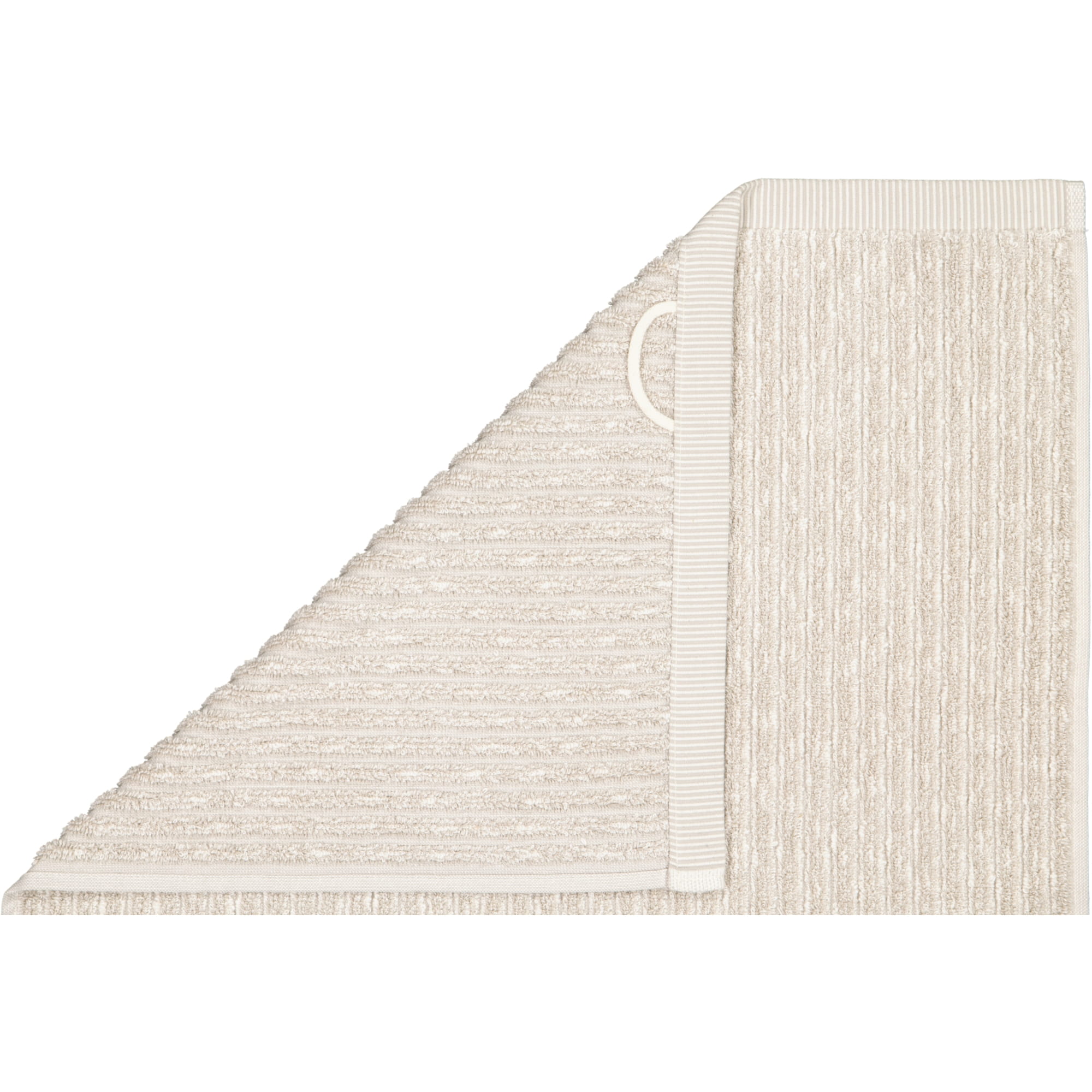 Möve Handtücher Brooklyn Pinstripe nature/cashmere - 071 - Handtuch 50x100 cm