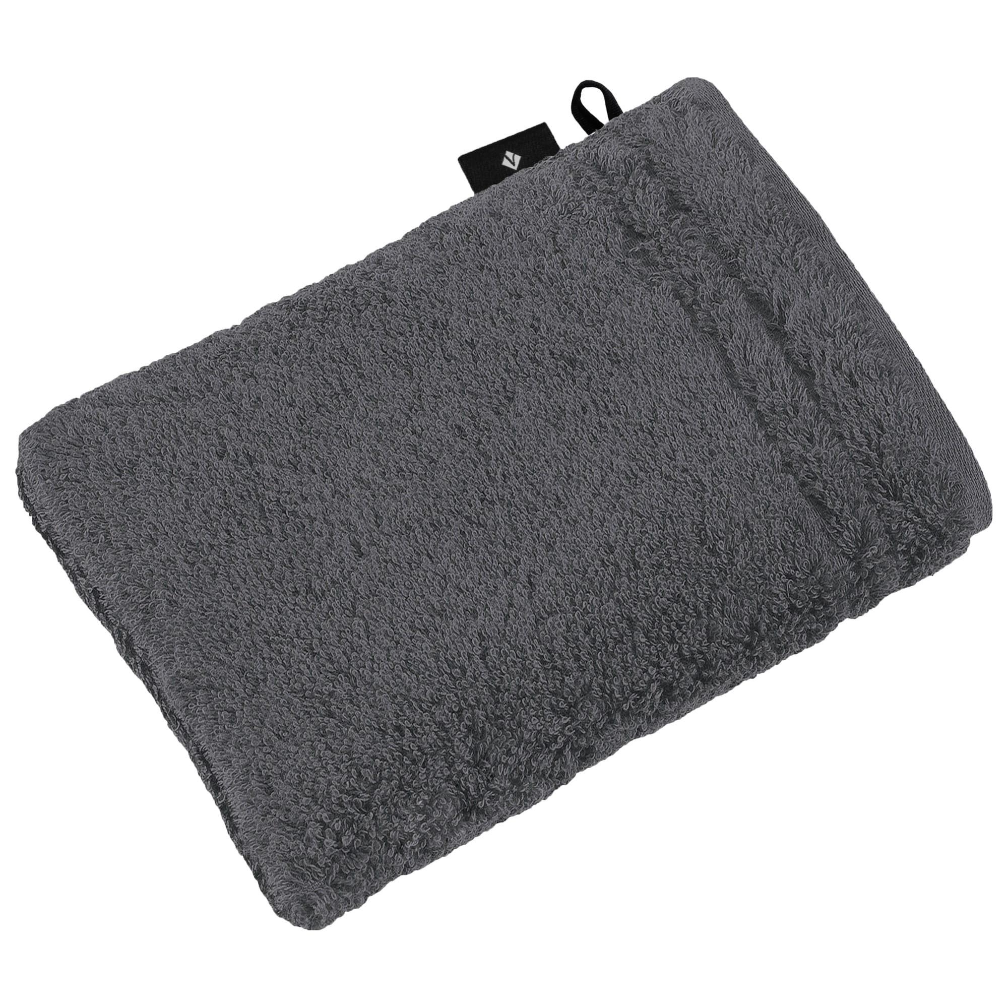 Vossen Handtücher Vienna Style Supersoft graphit - 7660 - Waschhandschuh 16x22 cm