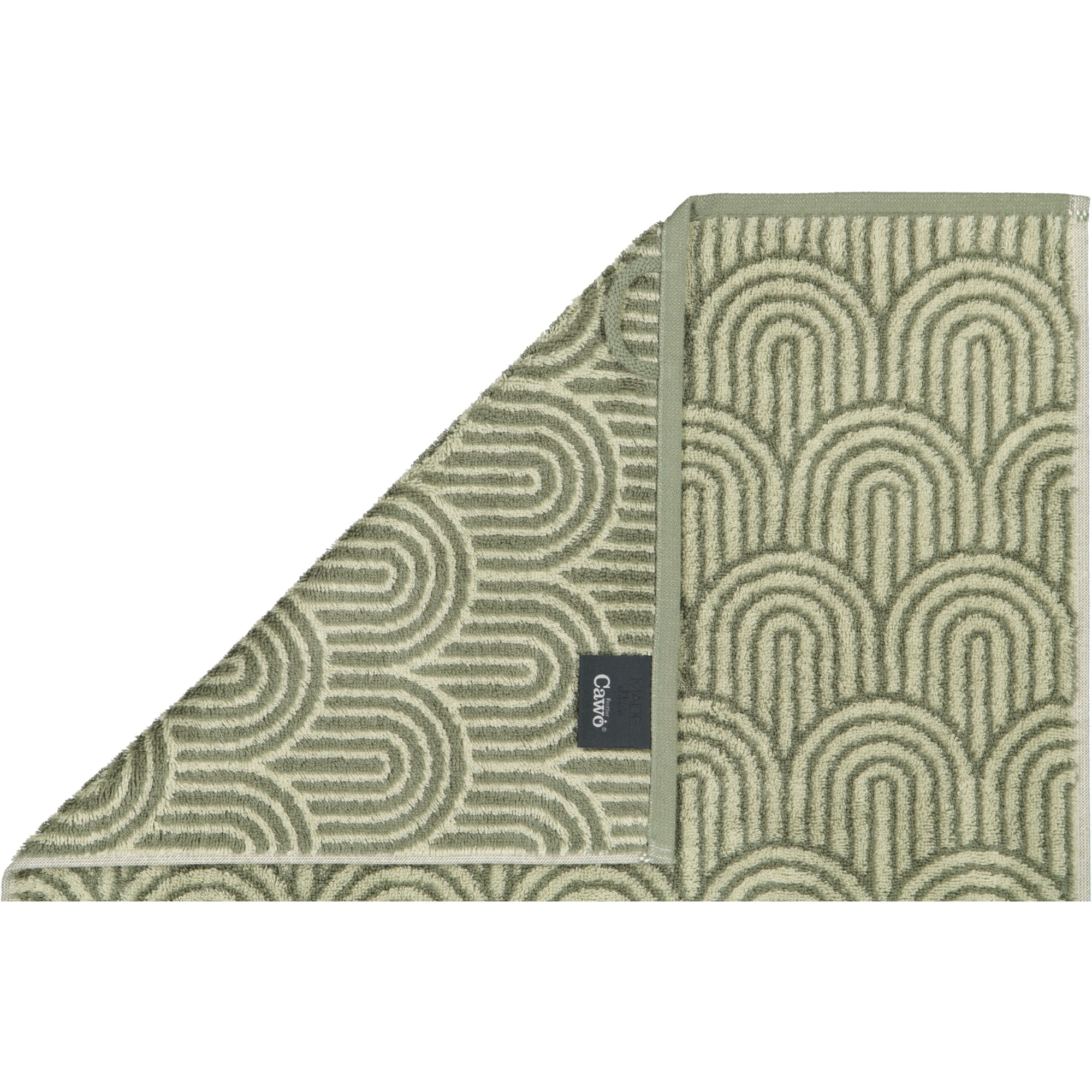 Cawö Handtücher Maison Bögen 6268 field - 44 - Handtuch 50x100 cm