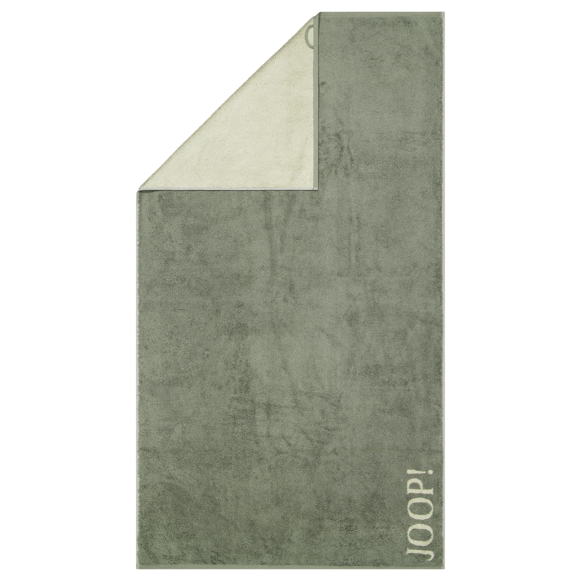 JOOP! Handtücher Contour Doubleface 1716 Oliv - 47 - Duschtuch 80x150 cm