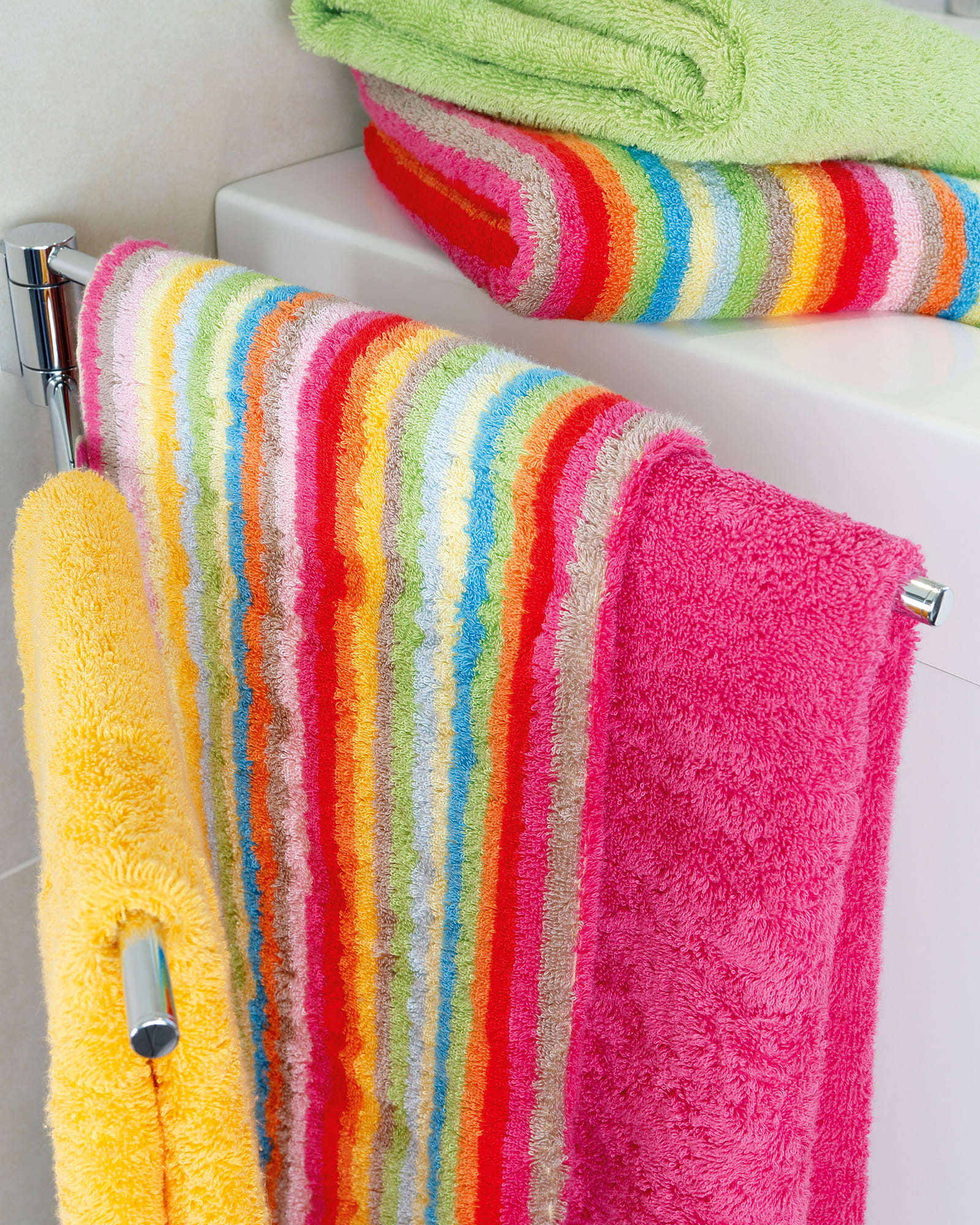 Cawö Handtücher Lifestyle Streifen 7008 multicolor - 25