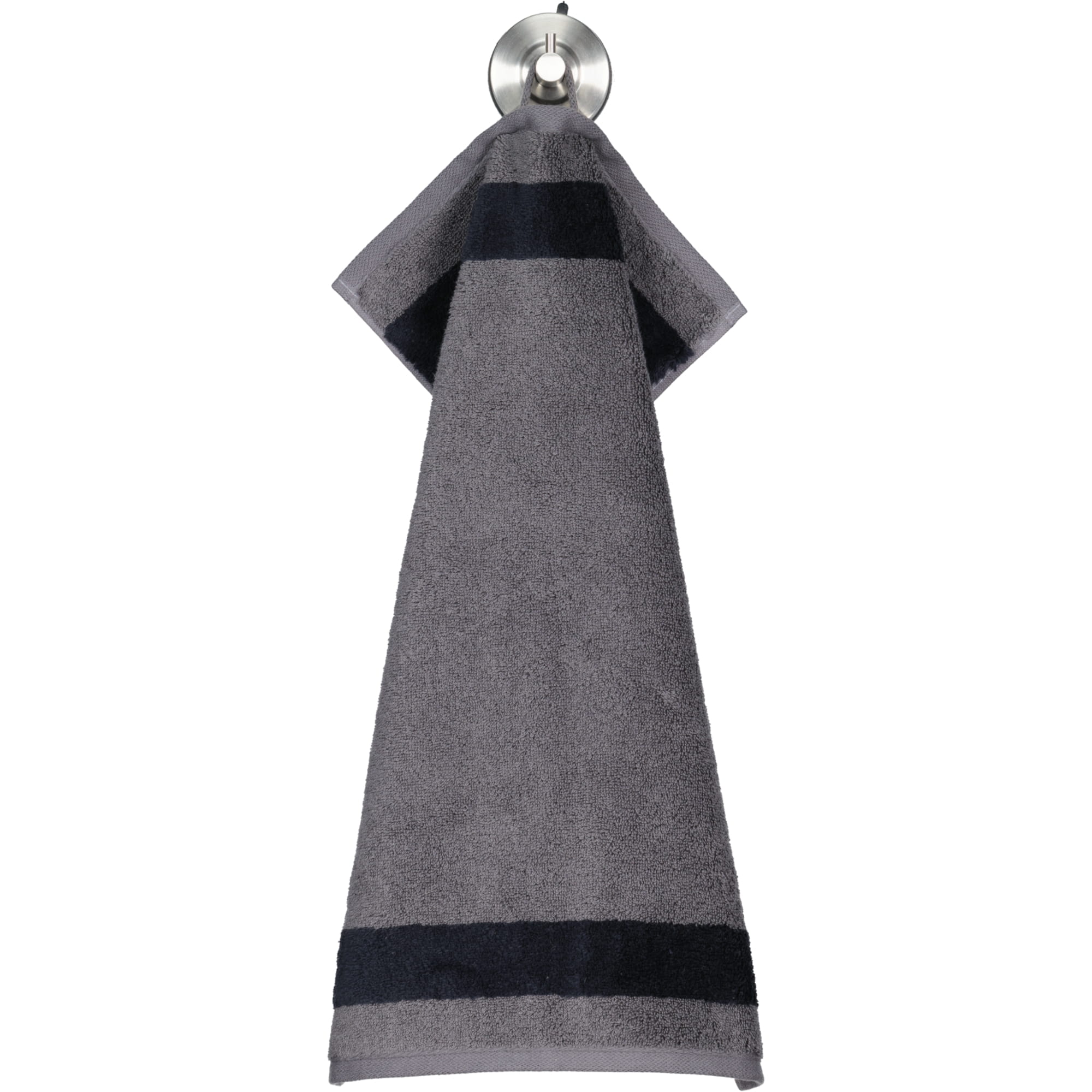 Villeroy & Boch Handtücher Luxury Double 2560 graphite - 79 - Gästetuch 30x50 cm