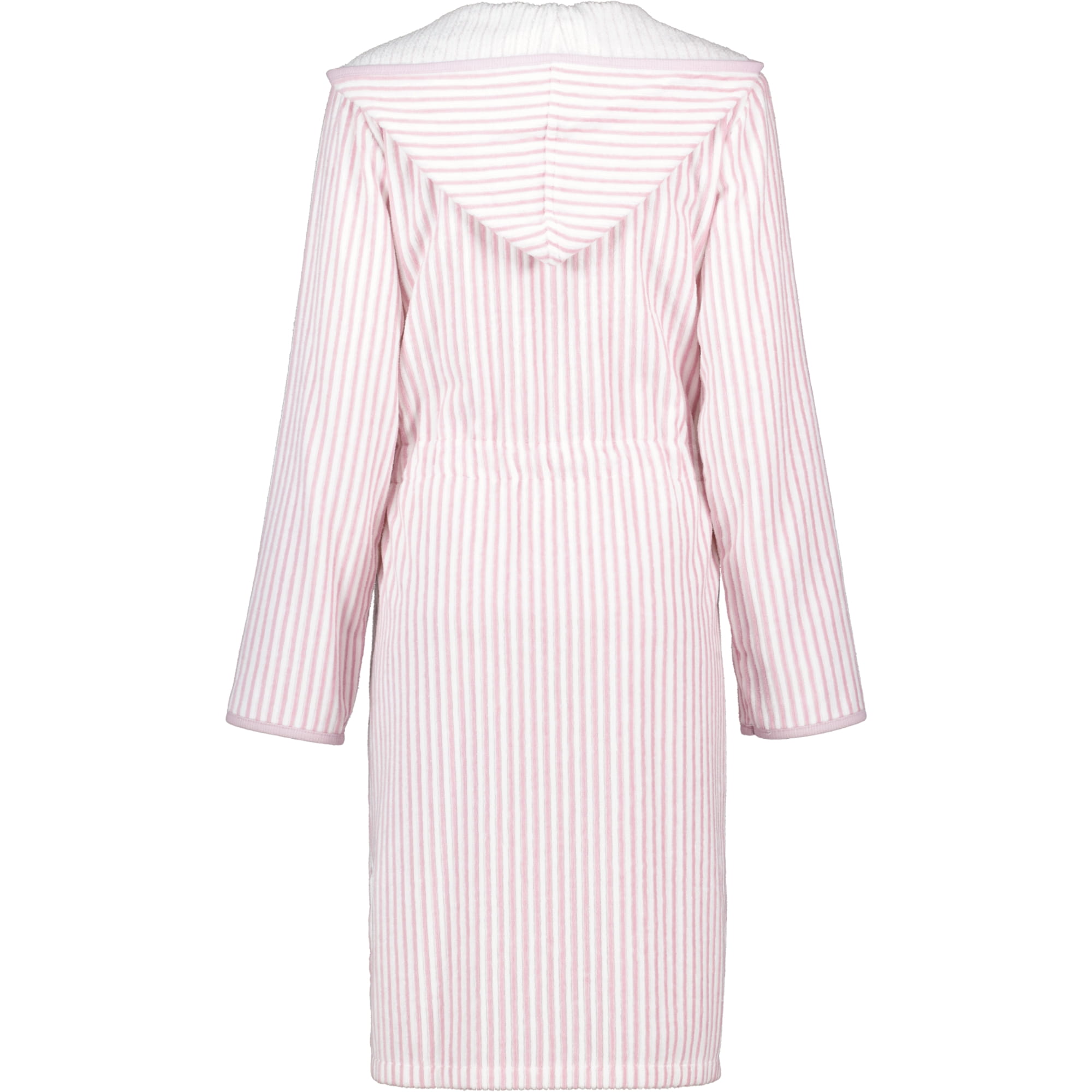 Cawö - Damen Bademantel kurz Kapuze TG RV 6416 - Farbe: malve - 22
