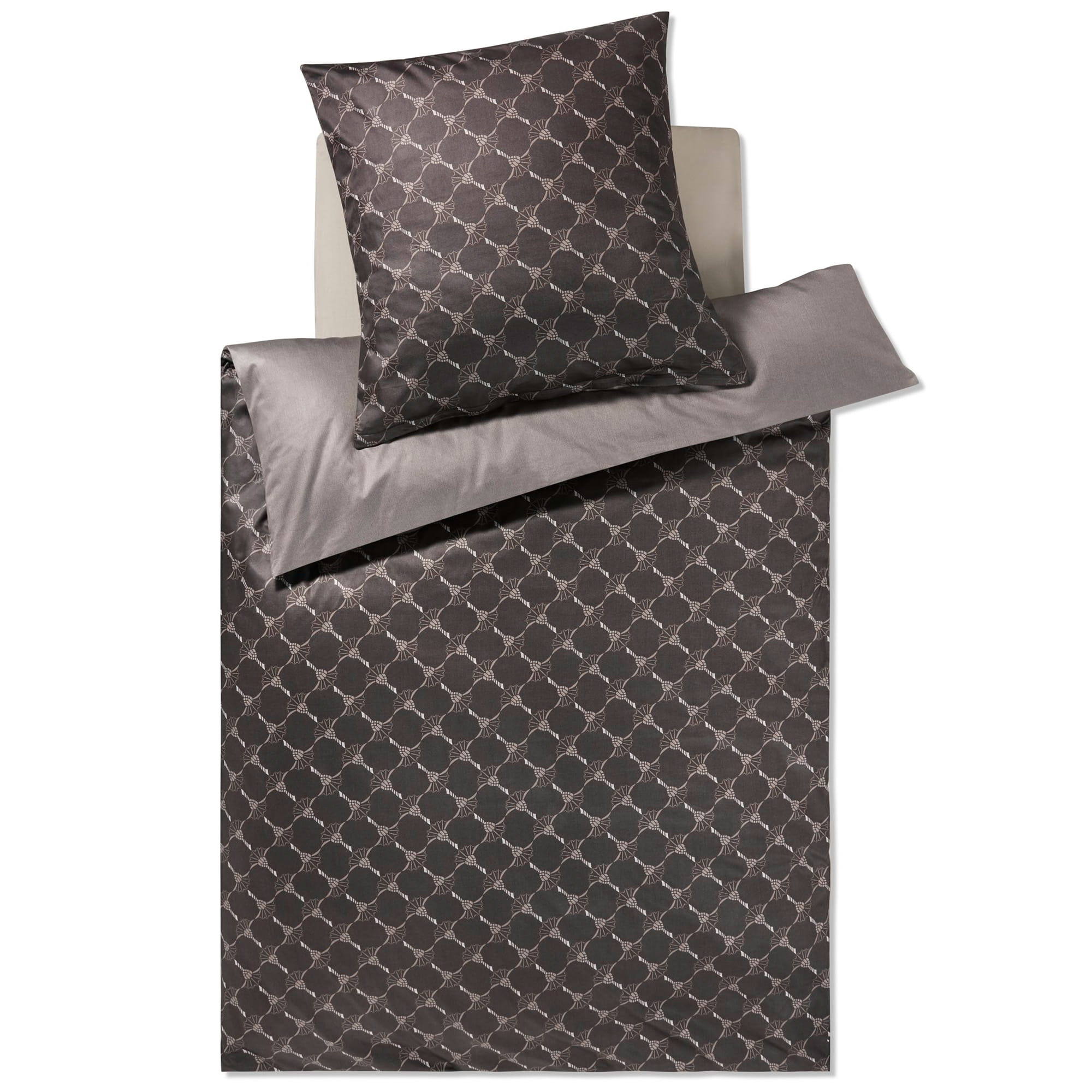 JOOP Bettwäsche Cornflower Double 4083 - Farbe: Shiny Black - 09