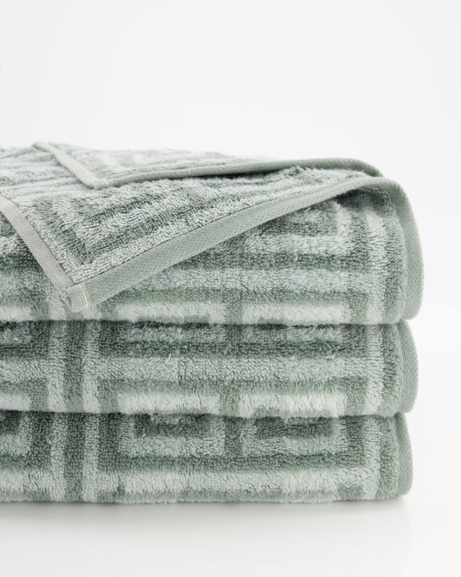 Cawö Handtücher Noblesse Elegance Allover 1088 nordic green - 44