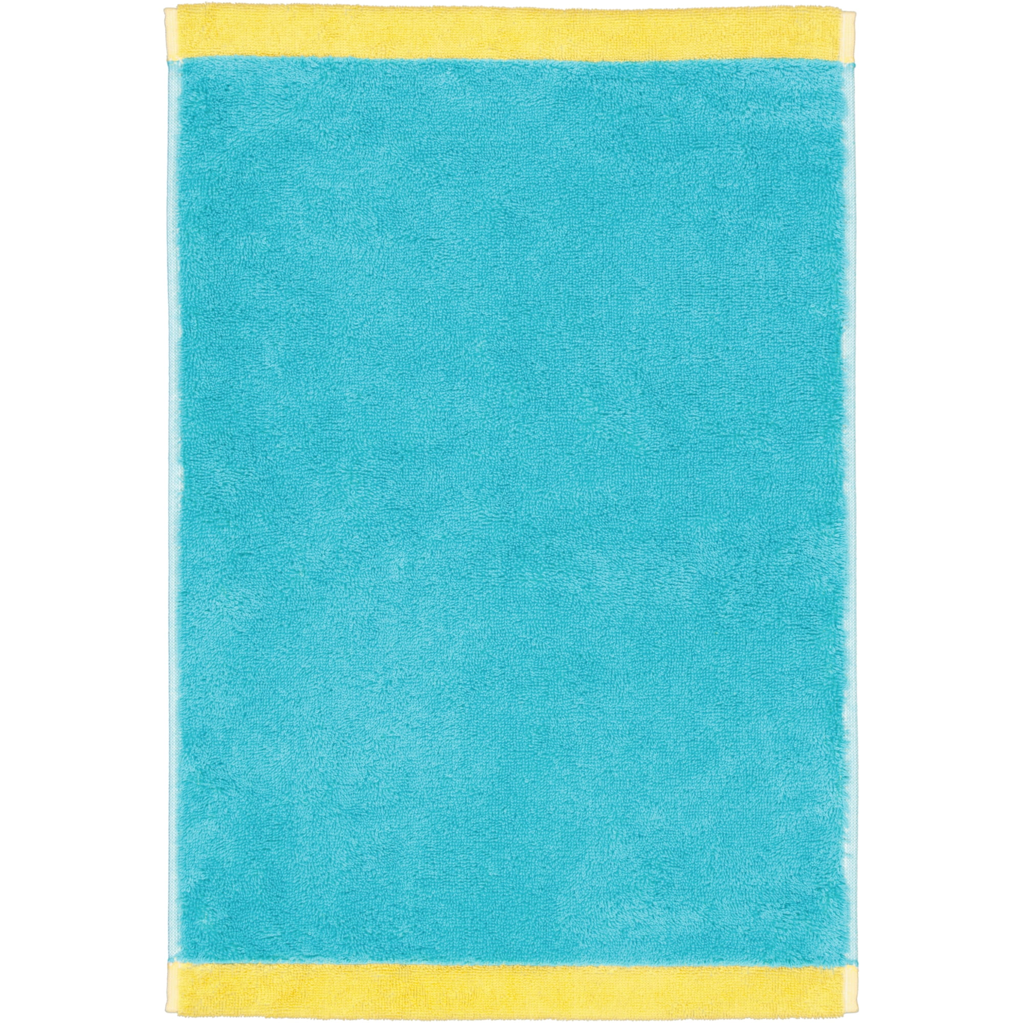 Cawö Handtücher Lifestyle Splash 7071 türkis/apricot - 15 - Gästetuch 30x50 cm