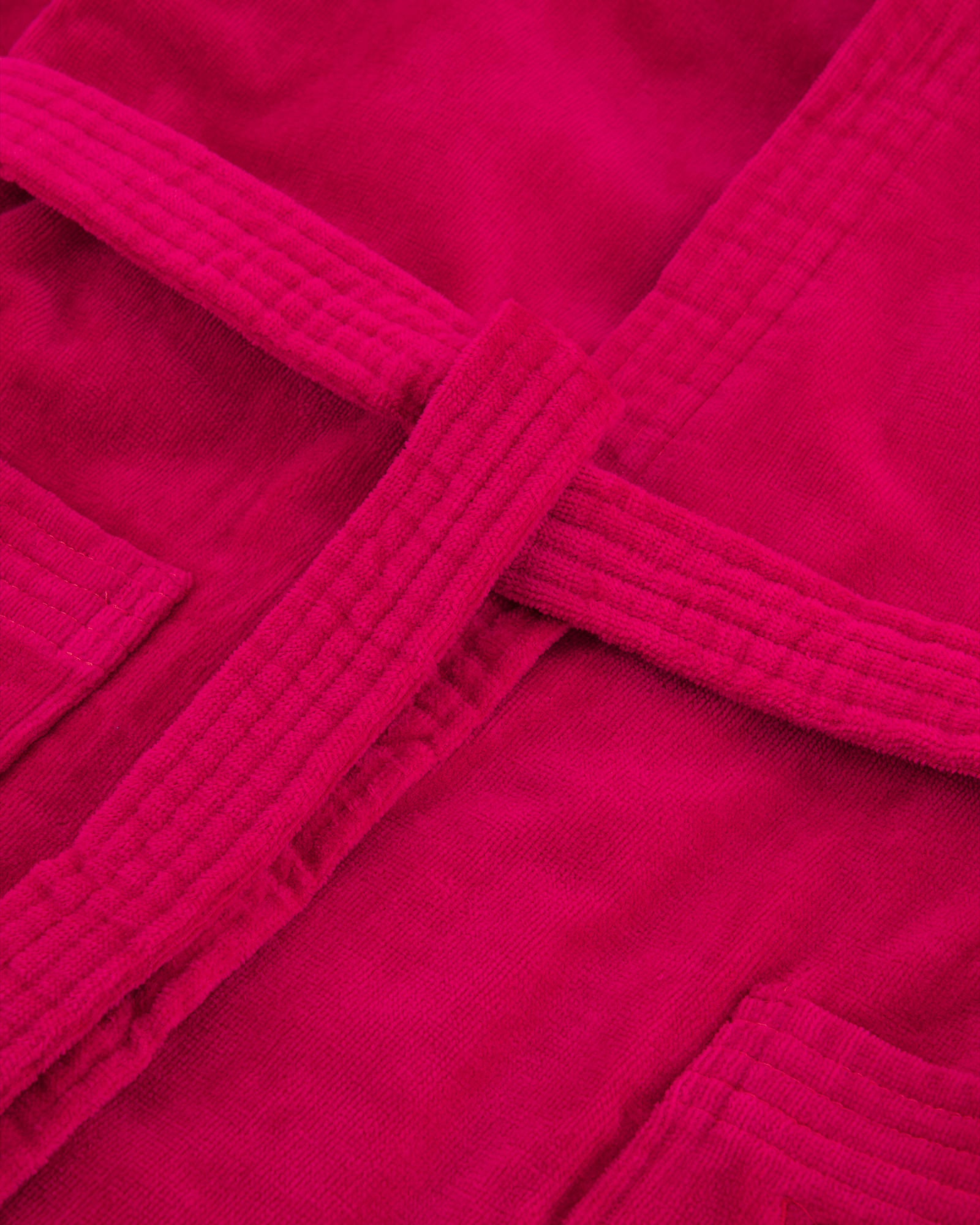 Vossen Bademäntel unisex Kurzmantel mit Kapuze Texas cranberry - 3770