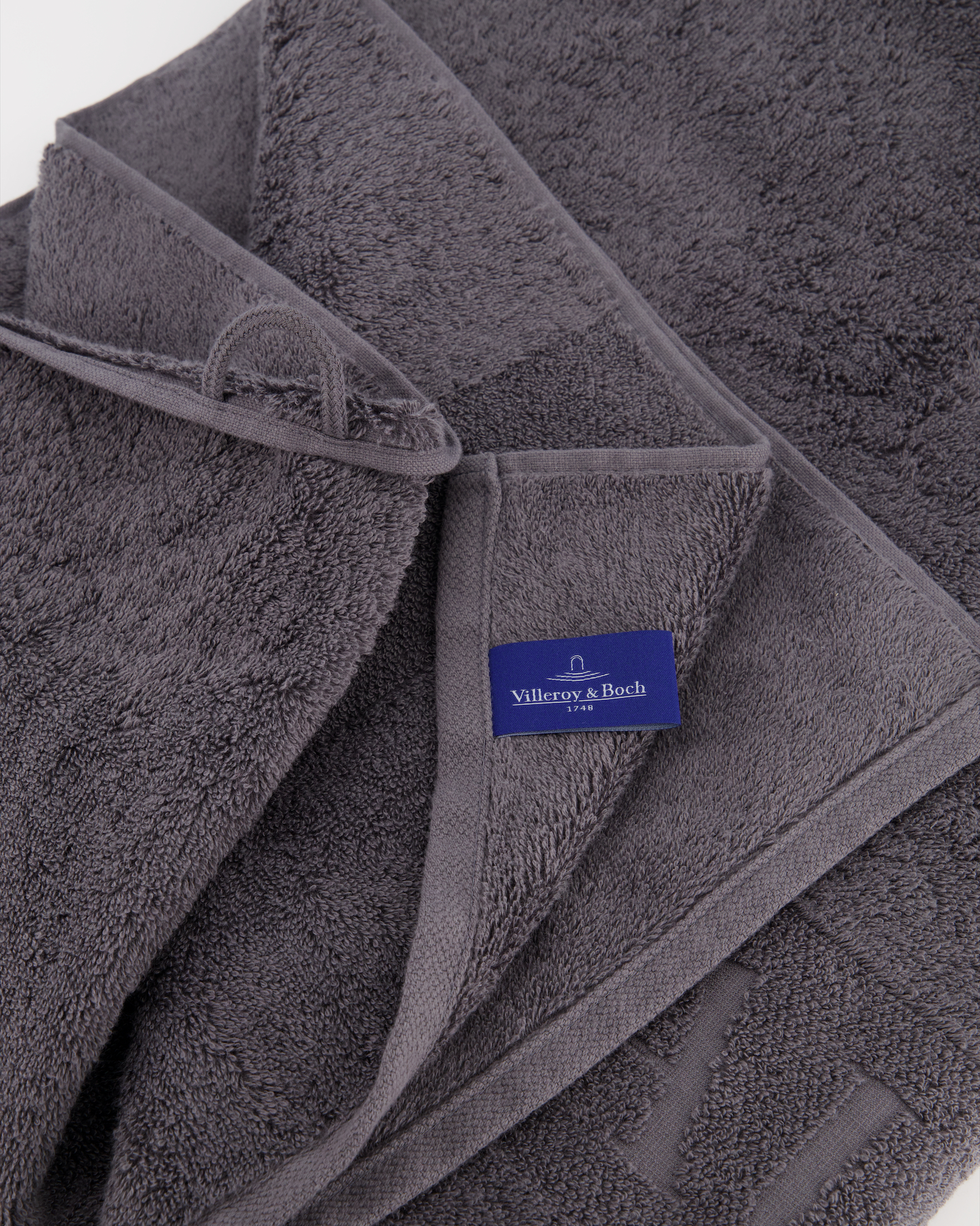 Villeroy & Boch Saunatuch Spa 2556 80x200 cm - Farbe: graphite - 774