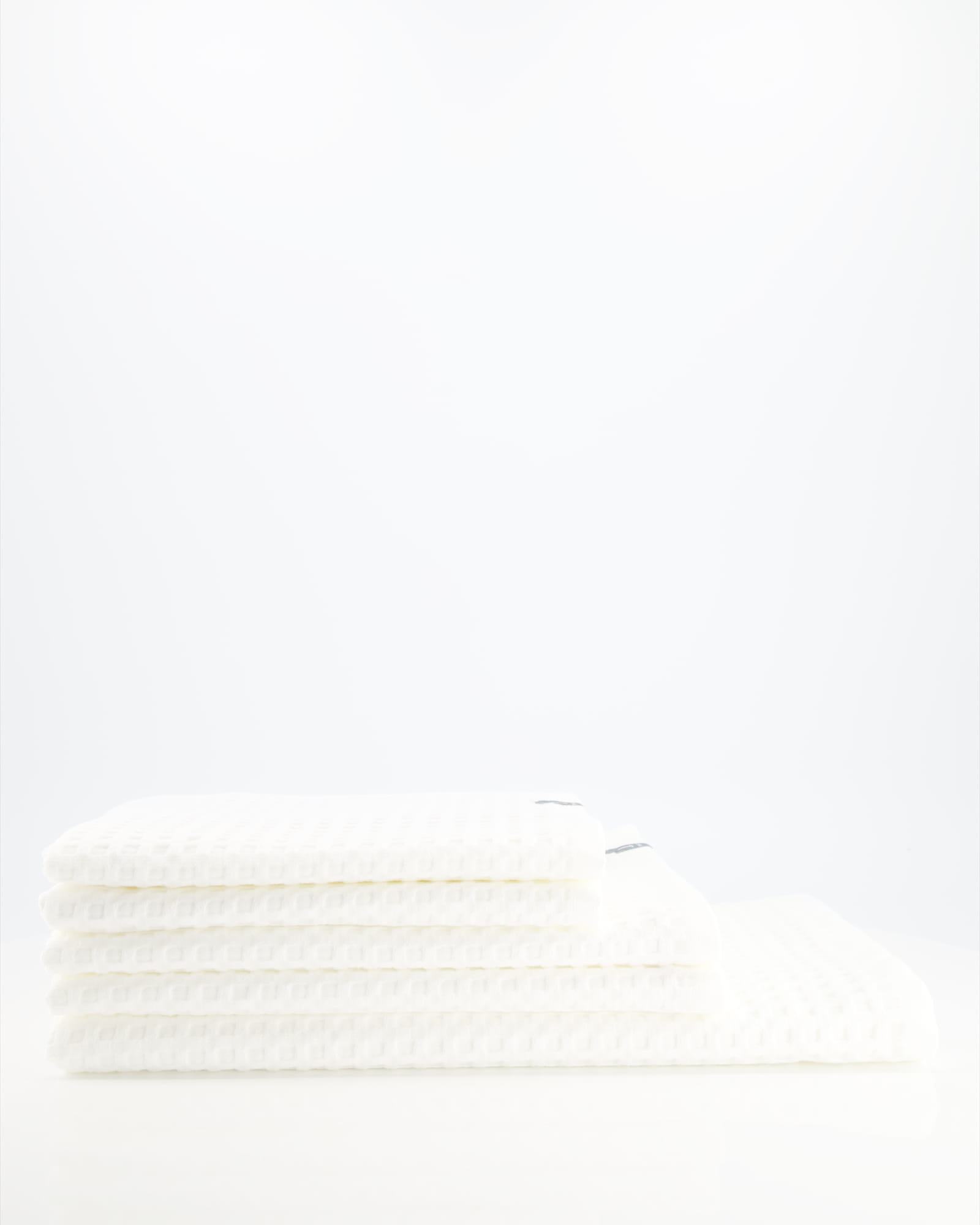 Möve - Waffelpiquée - Farbe: snow - 001 (1-0605/8762) - Gästetuch 40x70 cm
