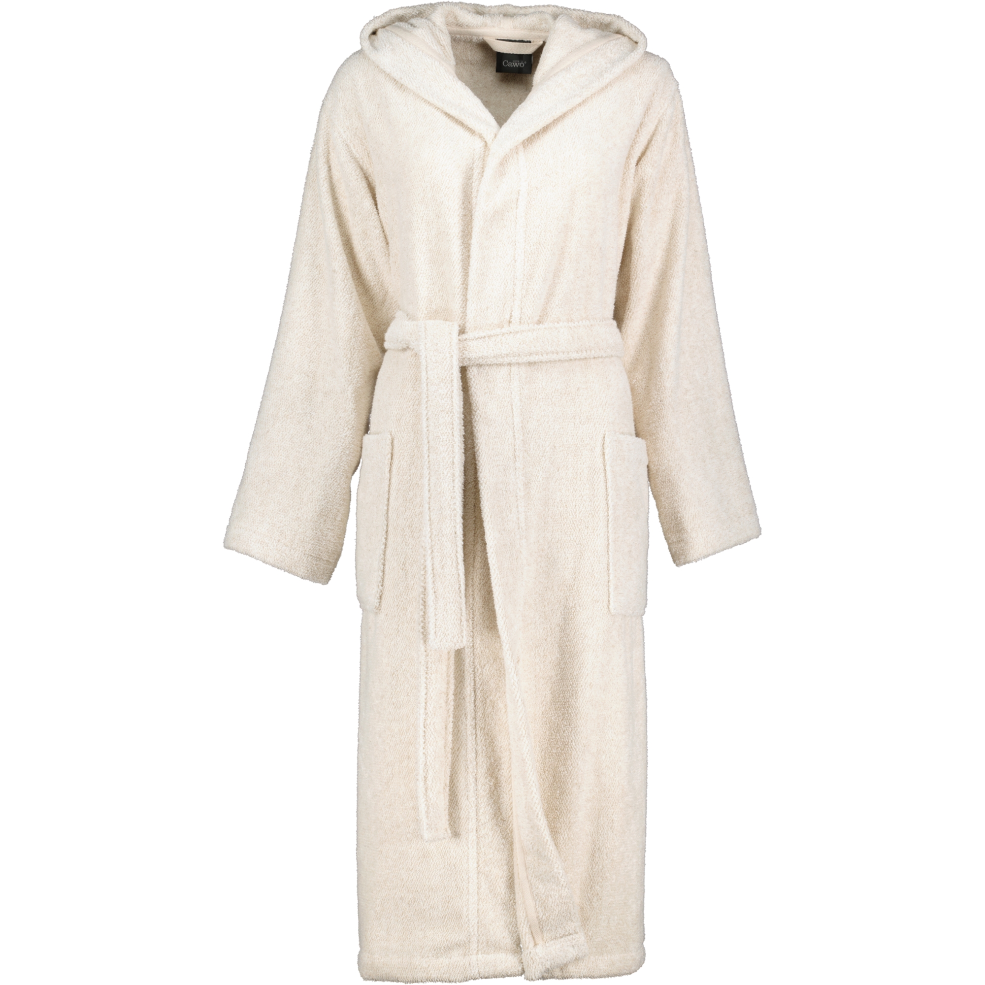 Cawö Bademäntel Damen Kapuze SAUNA Cotton & Hemp 846 natur - 33