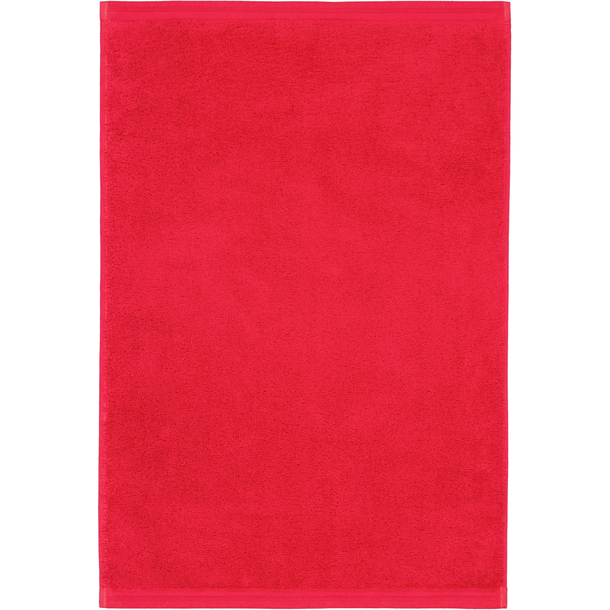 Vossen Handtücher Vegan Life kirschrot - 3680 - Gästetuch 40x60 cm