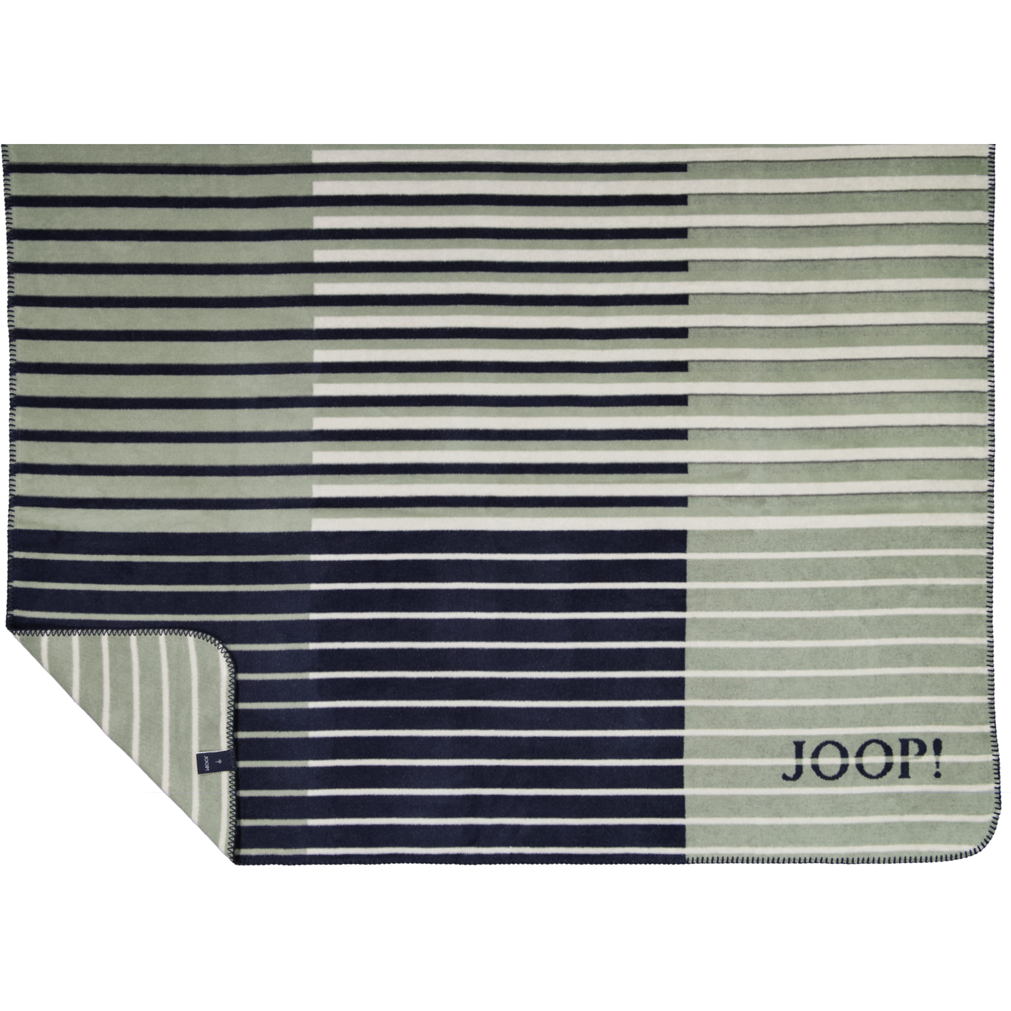 JOOP! Wohndecken Divided Salbei - 150x200 cm