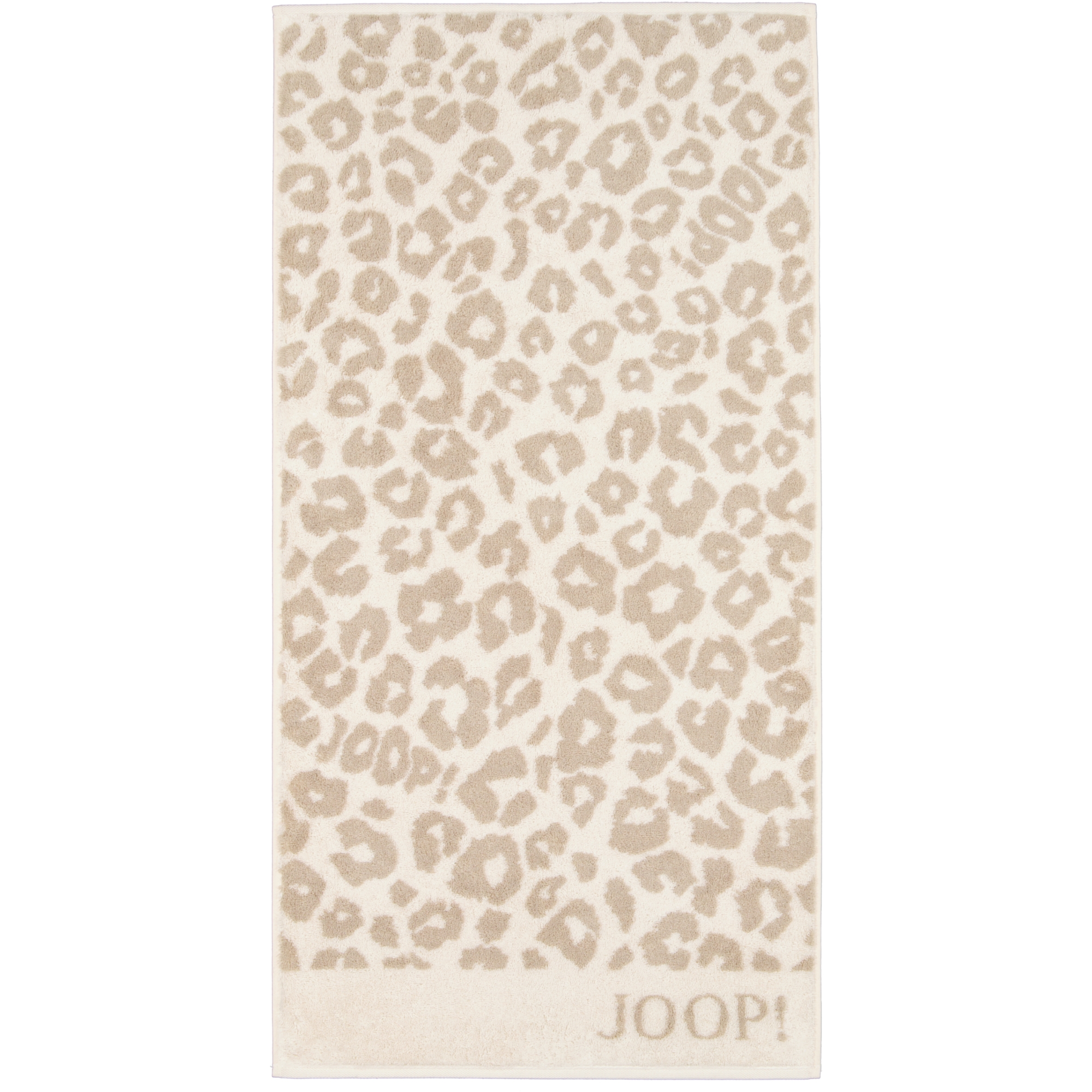 JOOP! Handtücher Leo Allover 1707 creme - 36 - Handtuch 50x100 cm