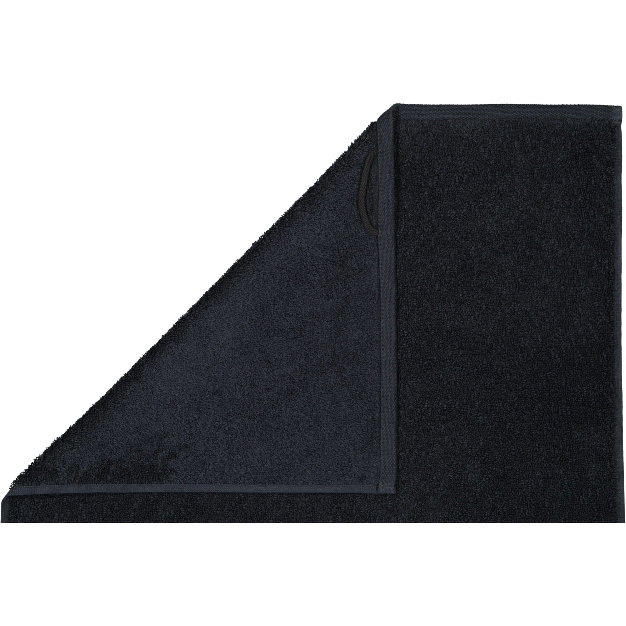Möve Brooklyn Uni - Farbe:  black - 199 (1-0669/8970) - Waschhandschuh 15x20 cm