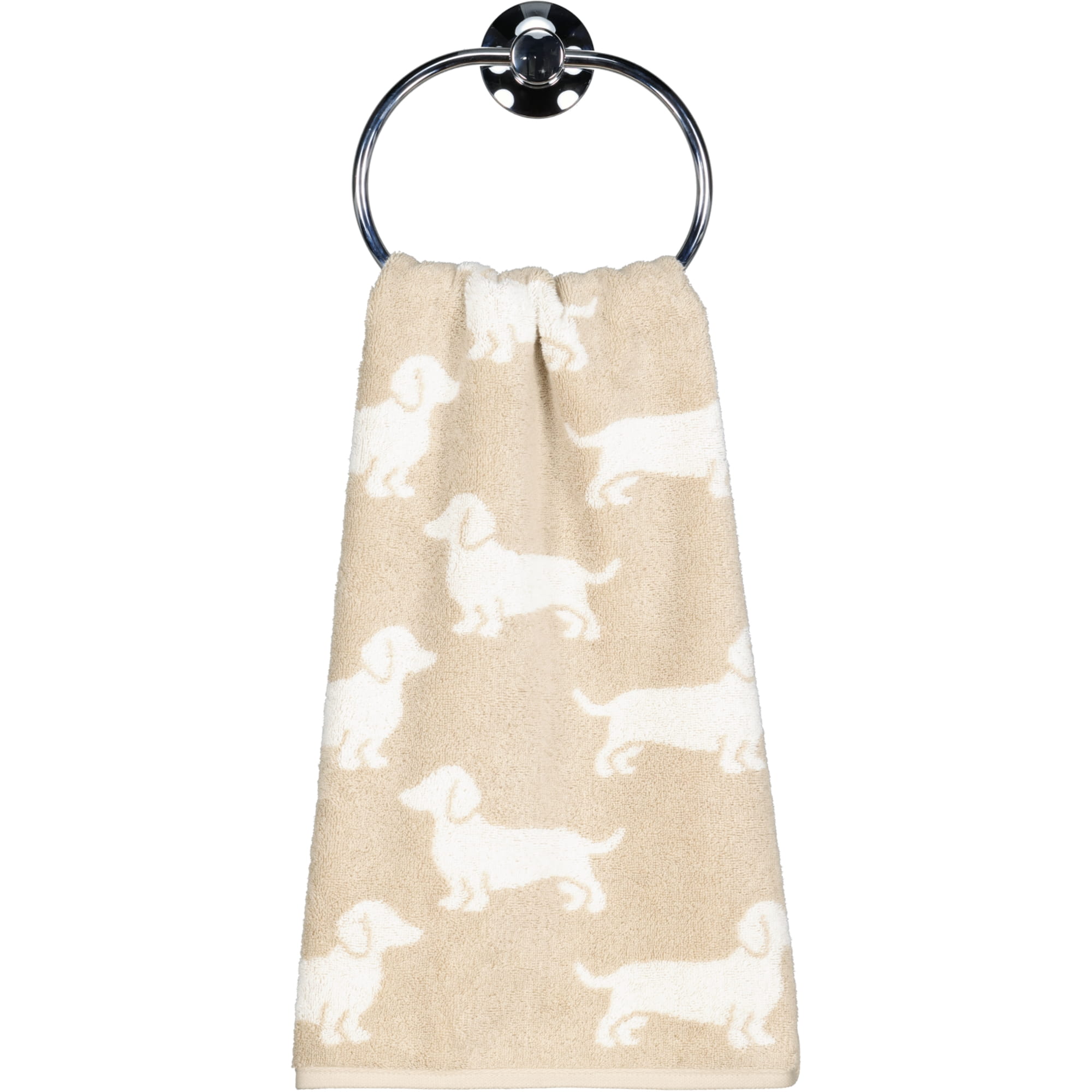 Cawö Handtücher WE LOVE DOGS 6246 Natur-Beige - 33 - Handtuch 50x100 cm