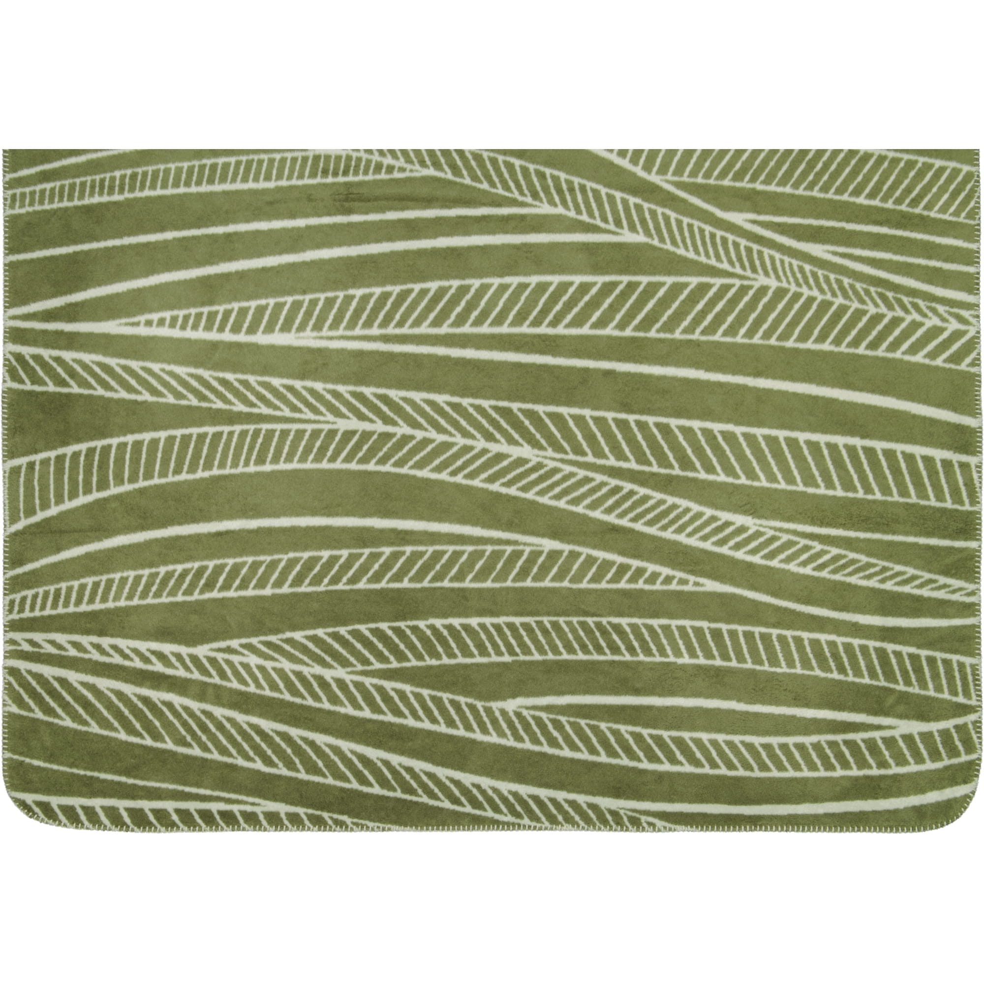 Villeroy & Boch Wohndecken Willow Olive Green - 150x200 cm
