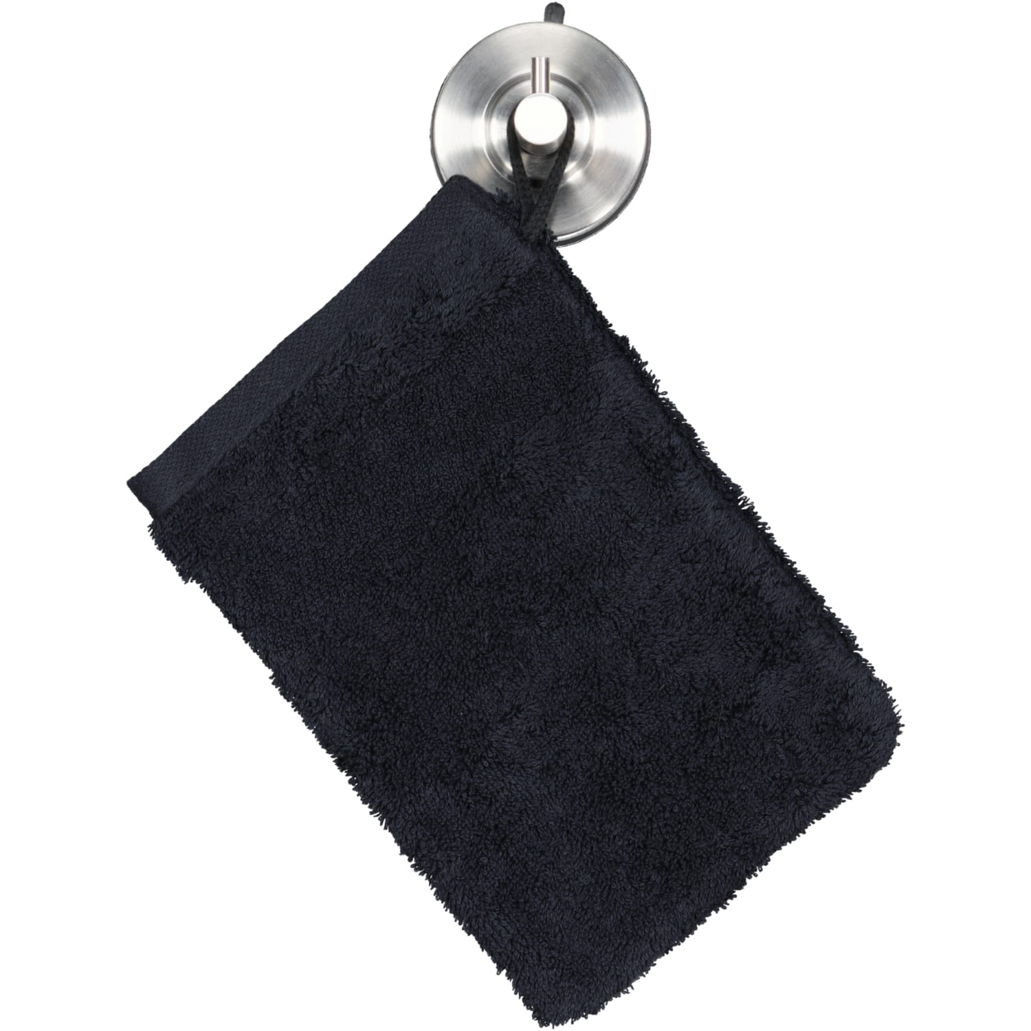 Villeroy & Boch Handtücher One 2550 - Farbe: coal black - 906 - Waschhandschuh 16x22 cm