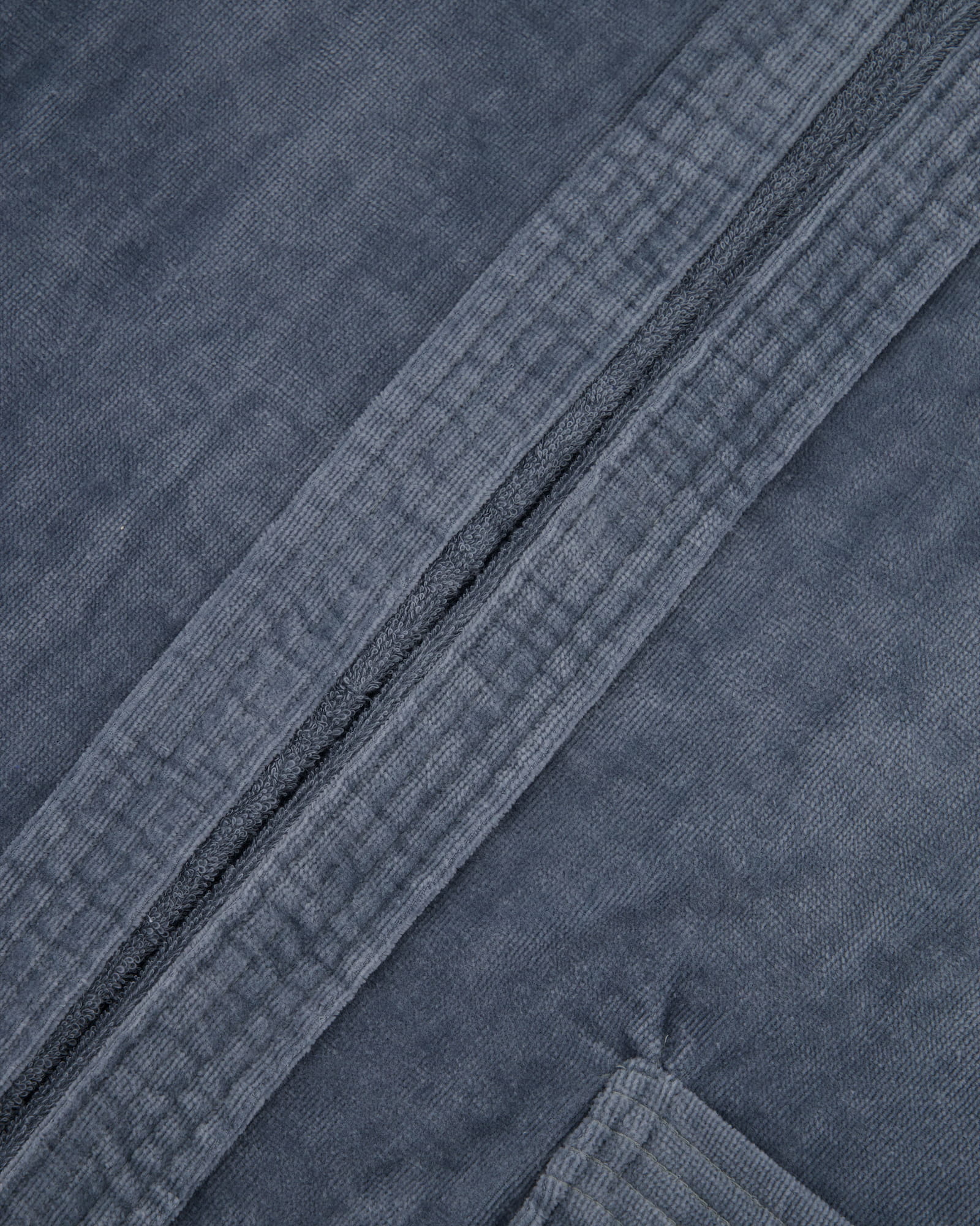 Vossen Bademäntel unisex Kurzmantel mit Kapuze Texas flanell - 7400