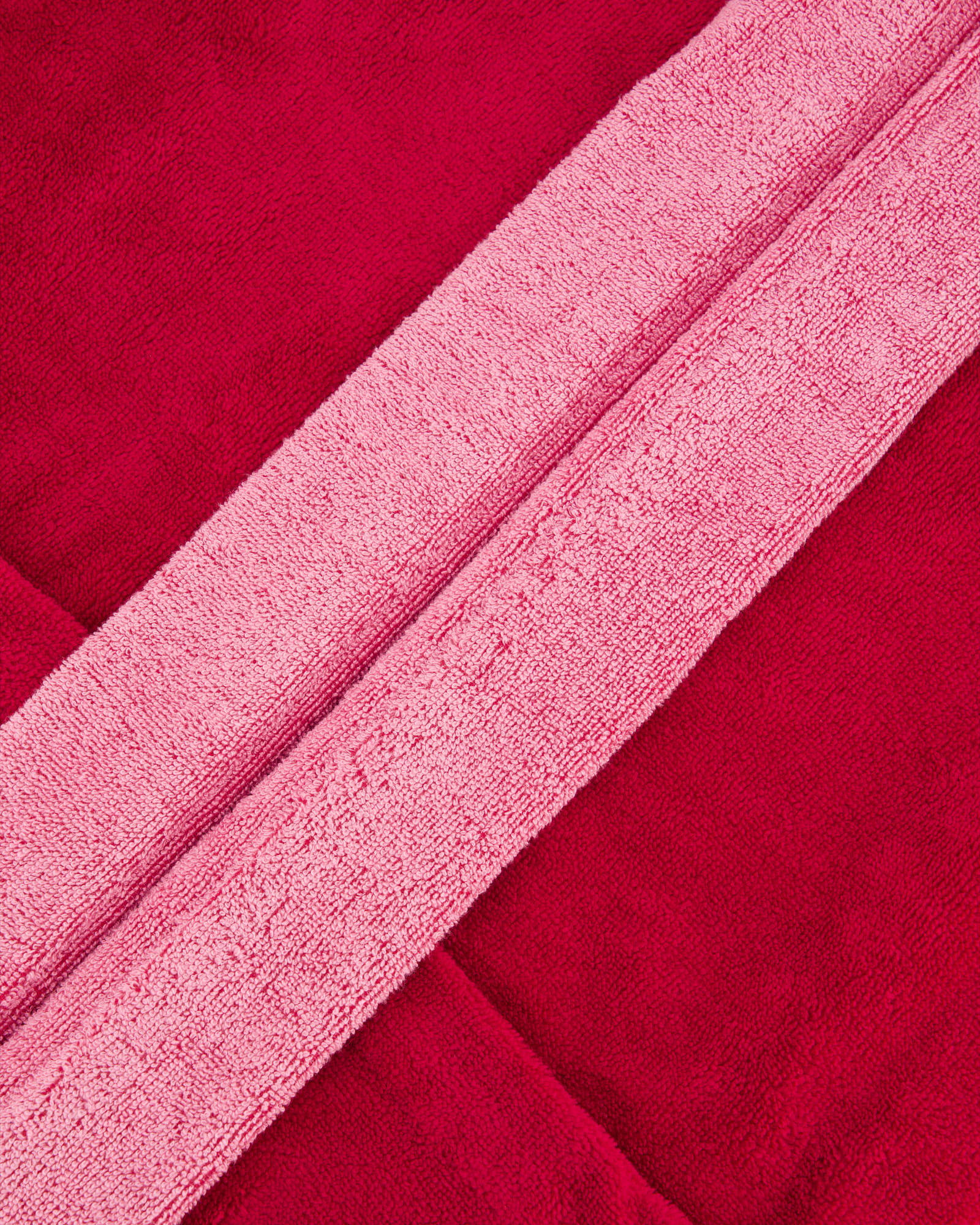 Vossen Bademantel unisex Poppy  - Farbe: cranberry - 002 (161903) - XL