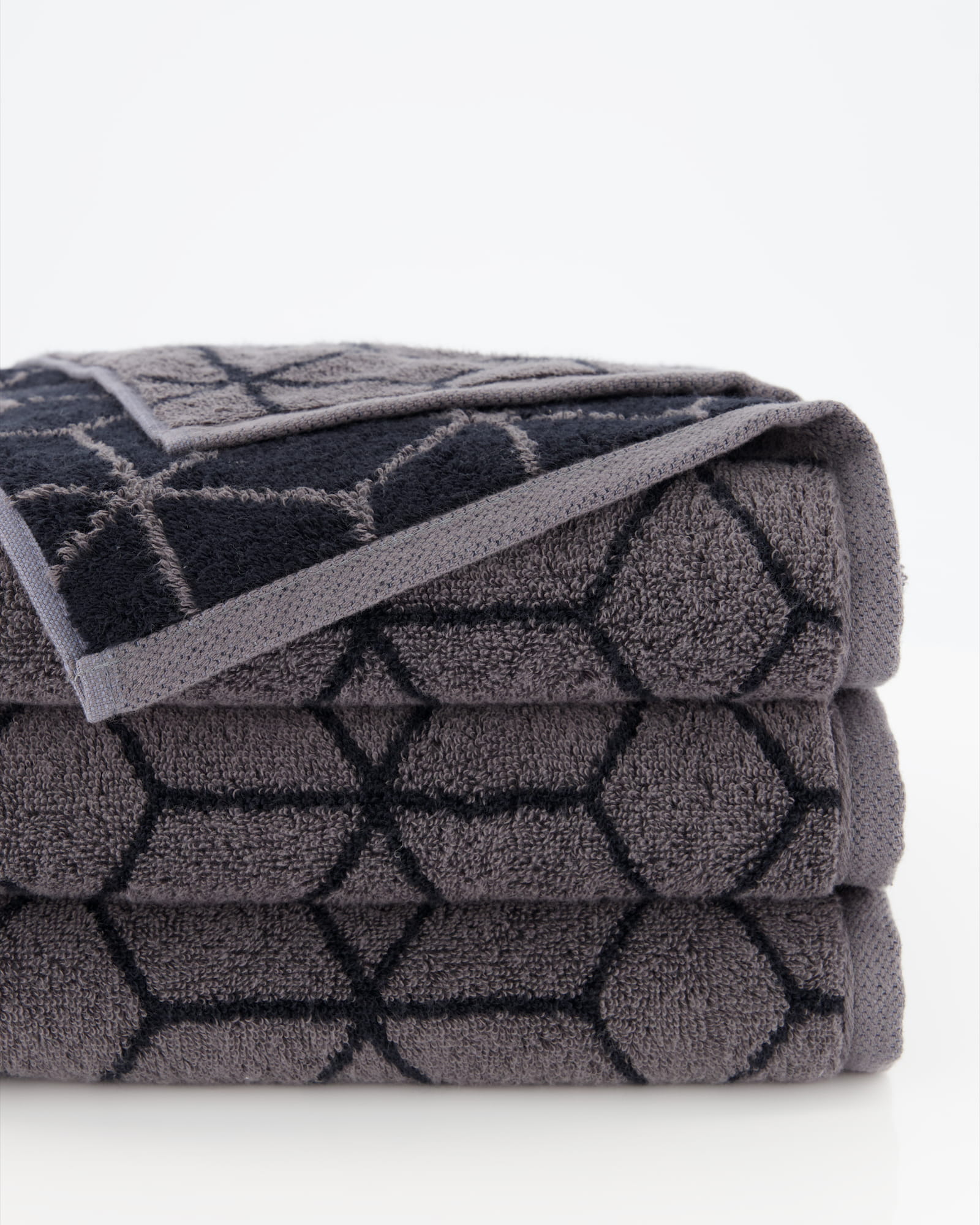 Villeroy & Boch Handtücher Coordinates Carré 2557 - Farbe: graphite - 79