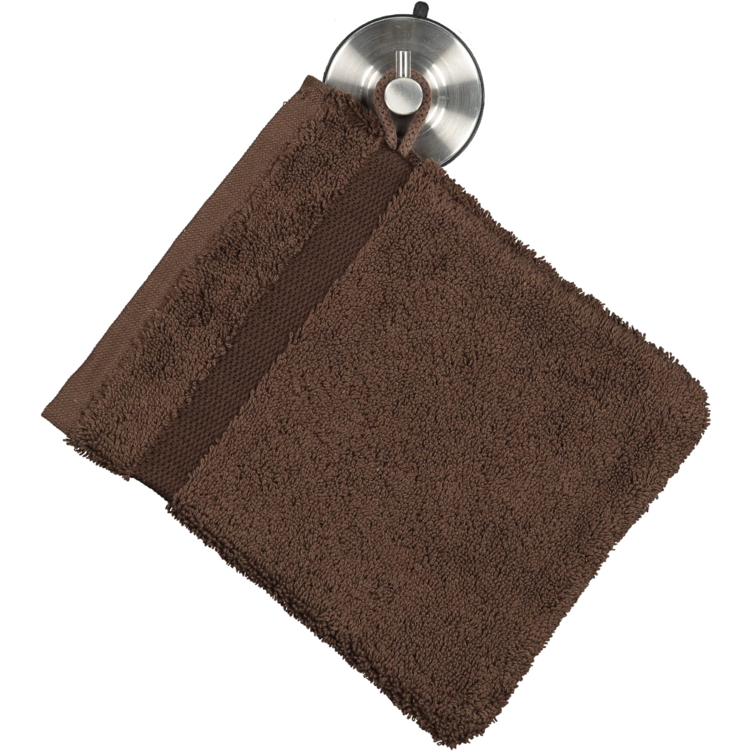 Rhomtuft - Handtücher Princess - Farbe: mocca - 406 - Waschhandschuh 16x22 cm