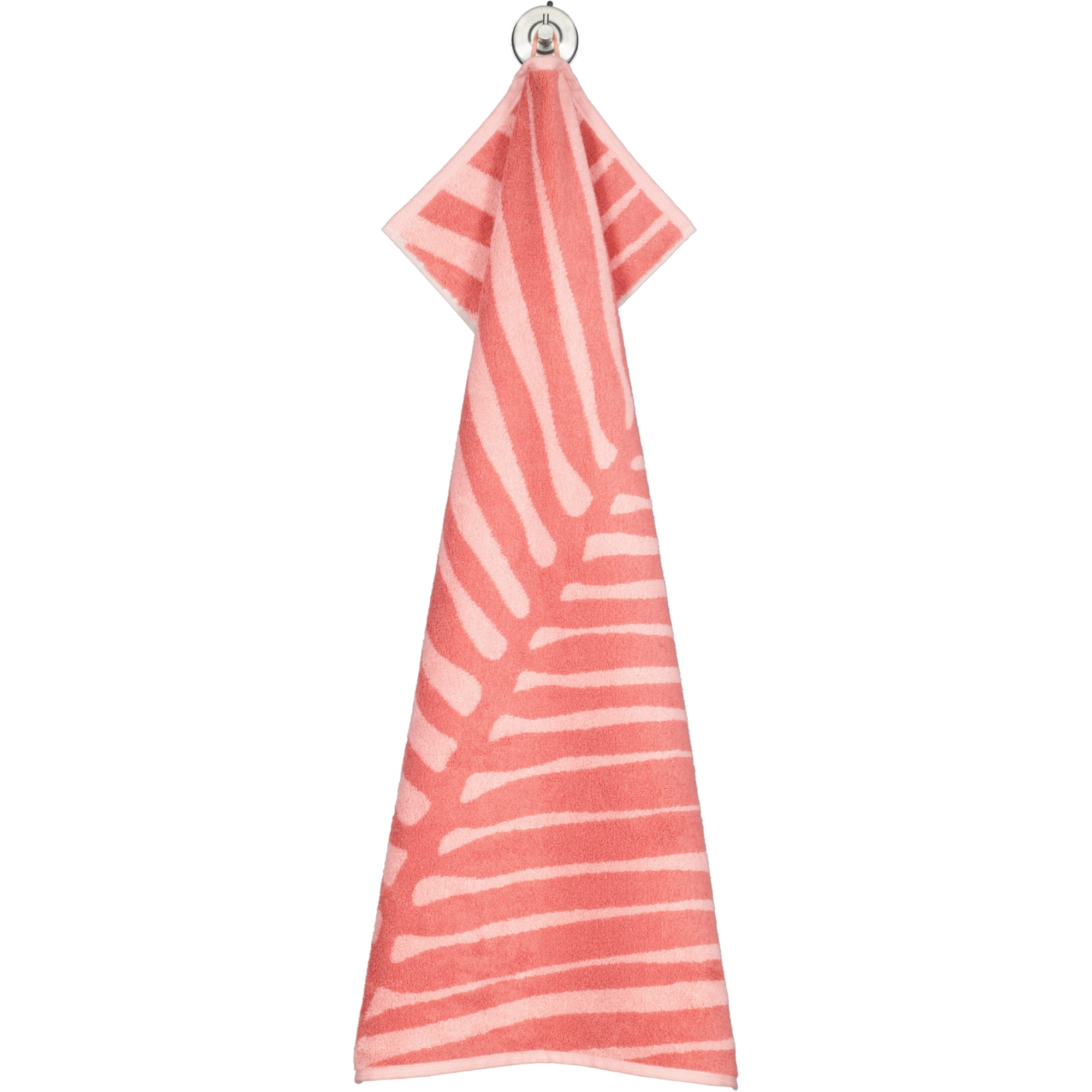 Villeroy & Boch Handtücher Coordinates Leaf 2558 - Farbe: coral - 22 - Handtuch 50x100 cm