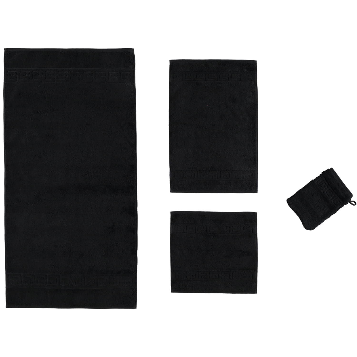 Cawö - Noblesse Uni 1001 - Farbe: schwarz - 906