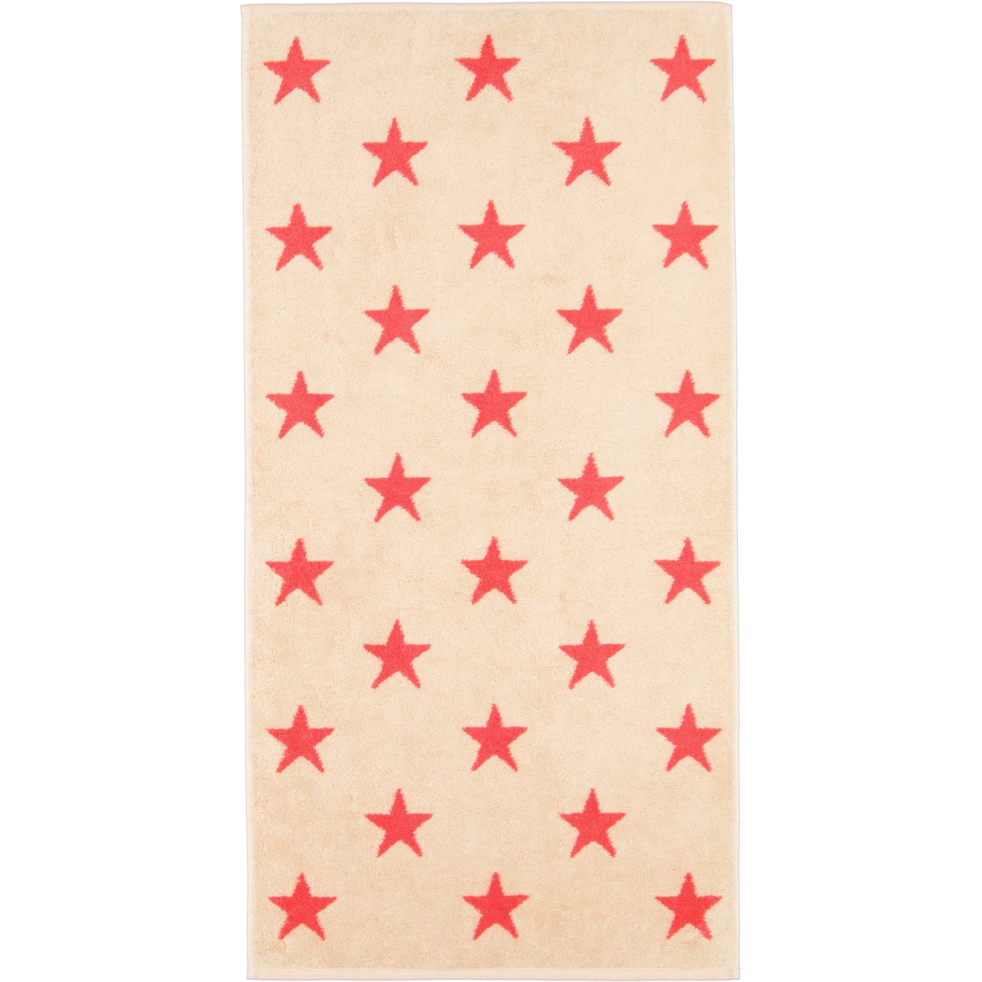 Cawö Handtücher NEW STARS Sterne groß 6260 beige/pink - 32