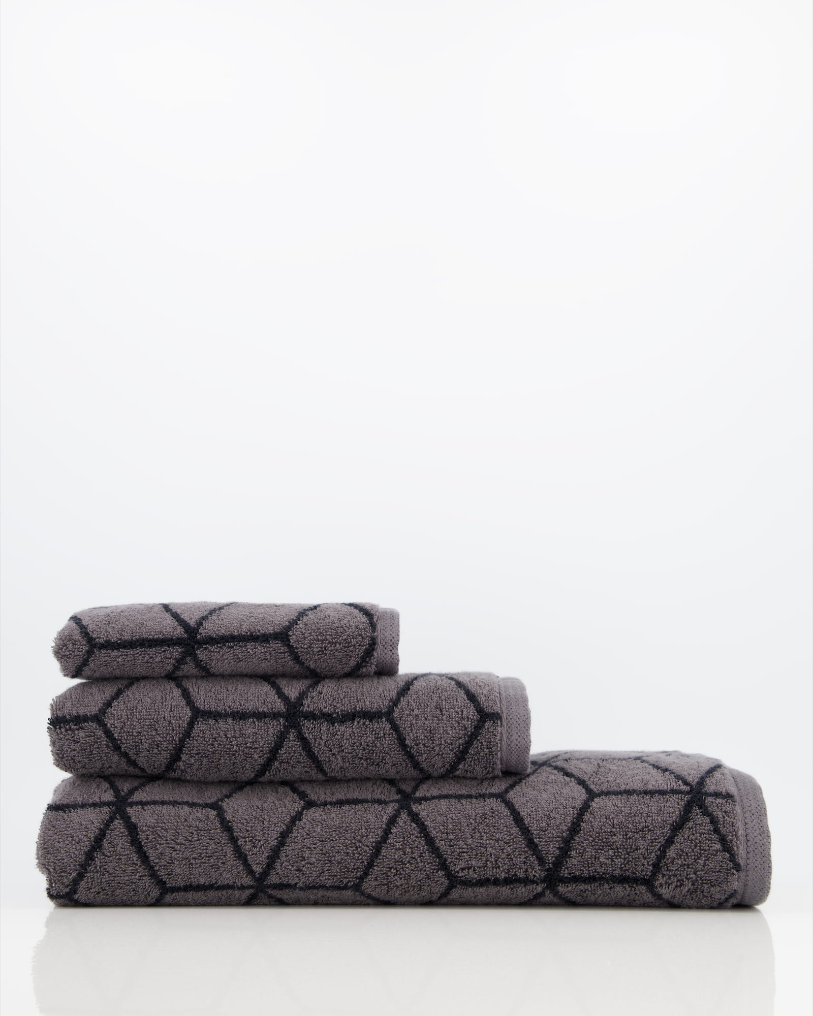 Villeroy & Boch Handtücher Coordinates Carré 2557 - Farbe: graphite - 79