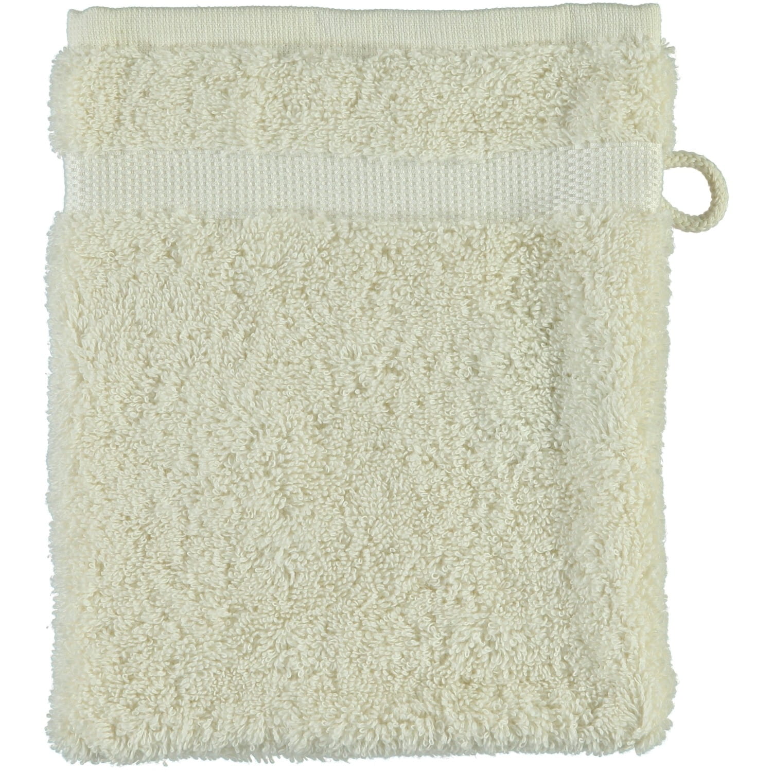 Rhomtuft - Handtücher Princess - Farbe: natur-jasmin - 20 - Waschhandschuh 16x22 cm