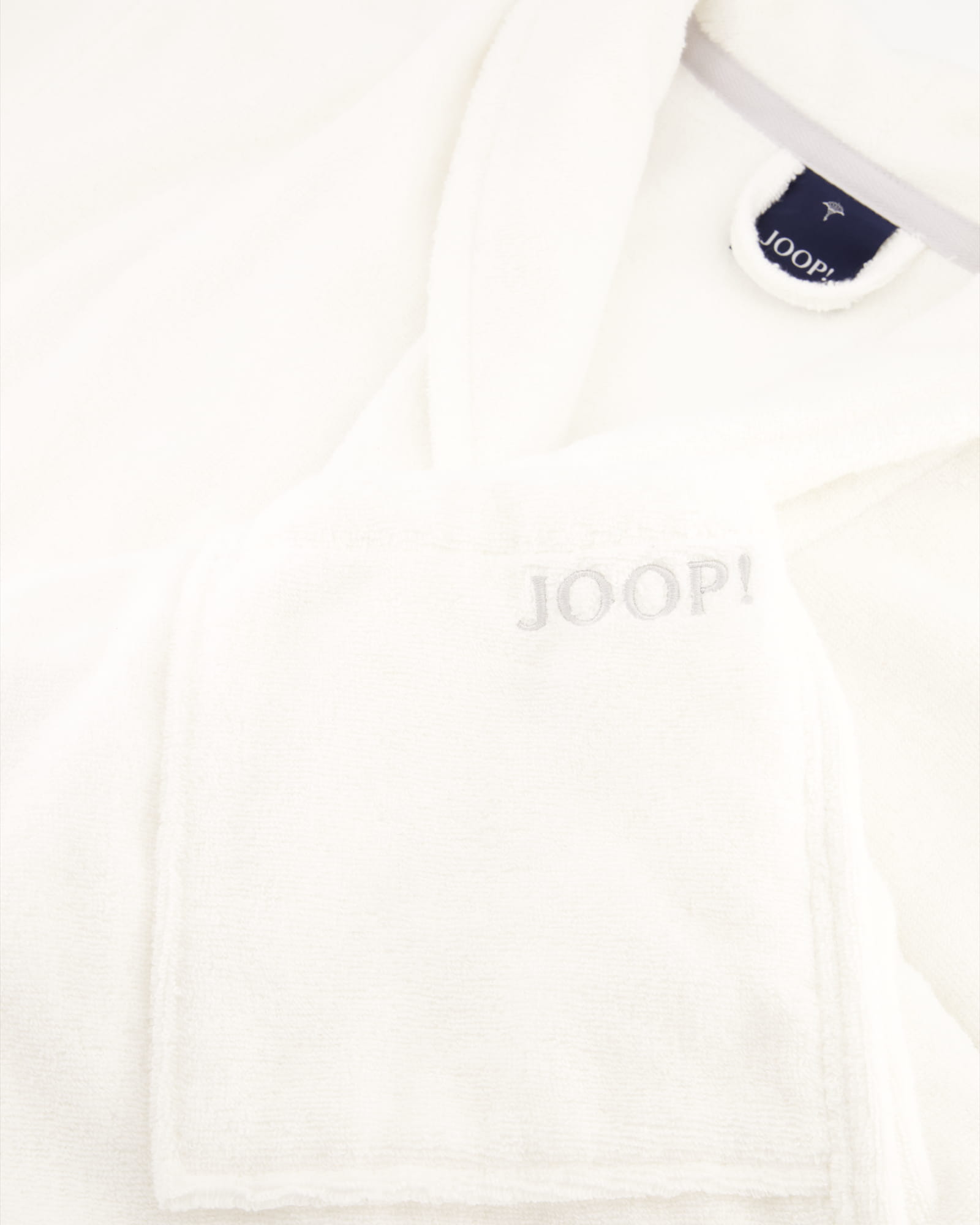 JOOP! Herren Bademantel - Schalkragen 1651 - Farbe: weiß - 600