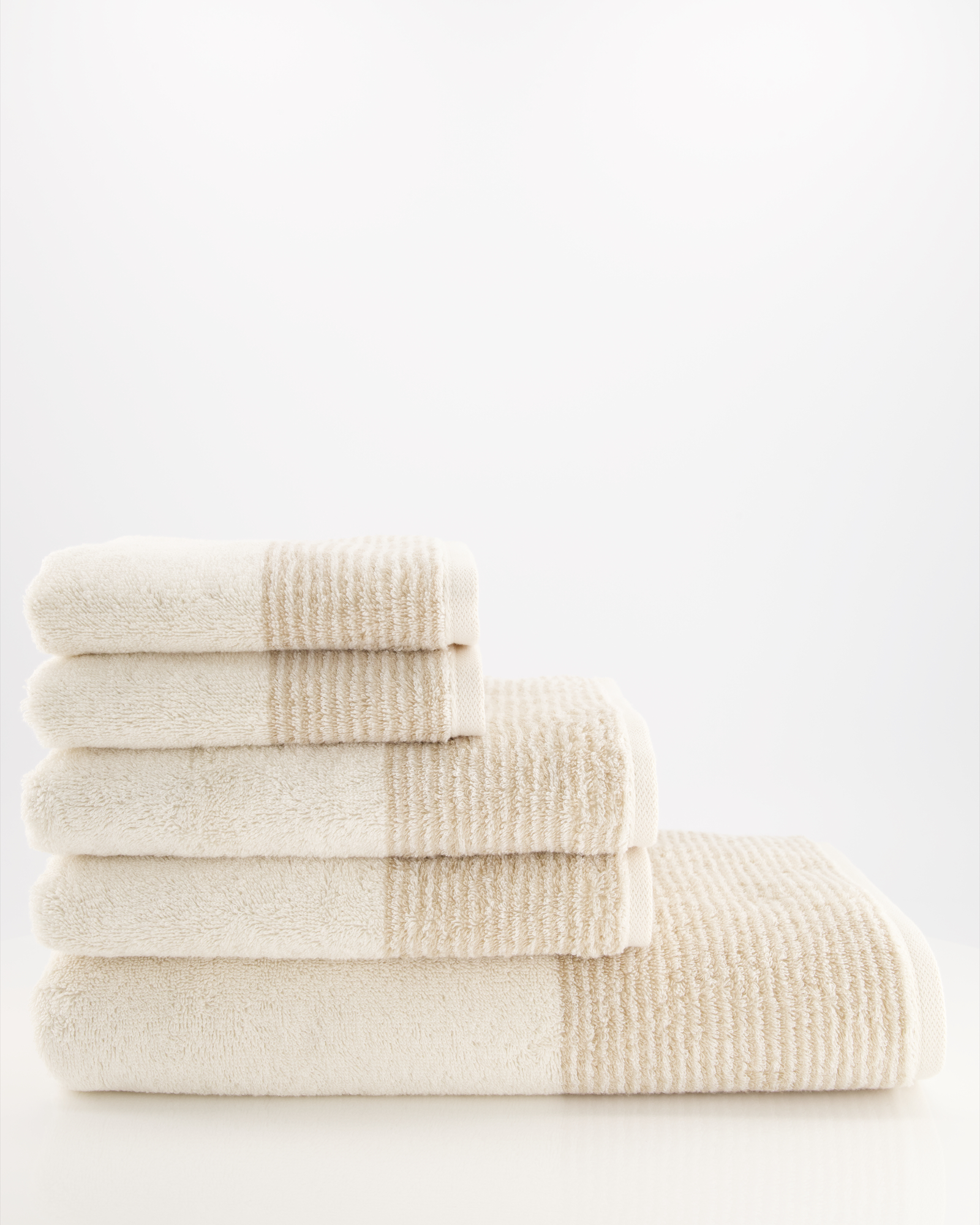 Cawö Handtücher Luxury Home Two-Tone 590 natur - 36