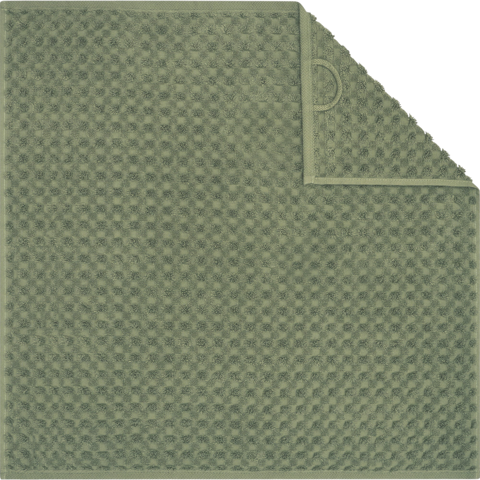 Cawö Küchenhandtücher Cuisine Pro Uni 520 oliv - 497 - 50x50 cm