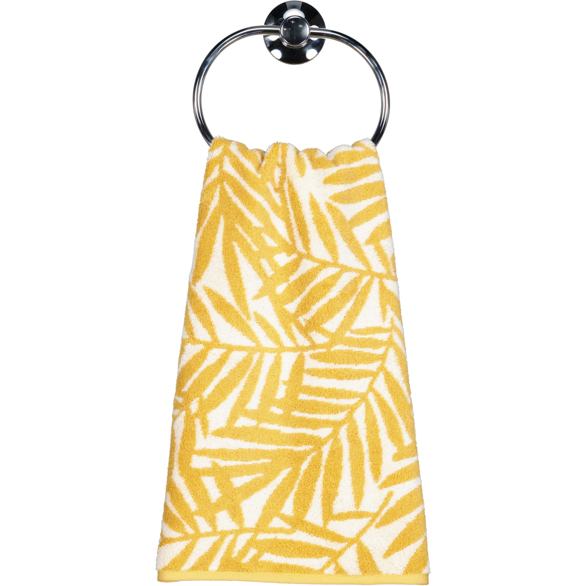 Cawö Handtücher Maison Blätter 6267 gold - 35 - Handtuch 50x100 cm