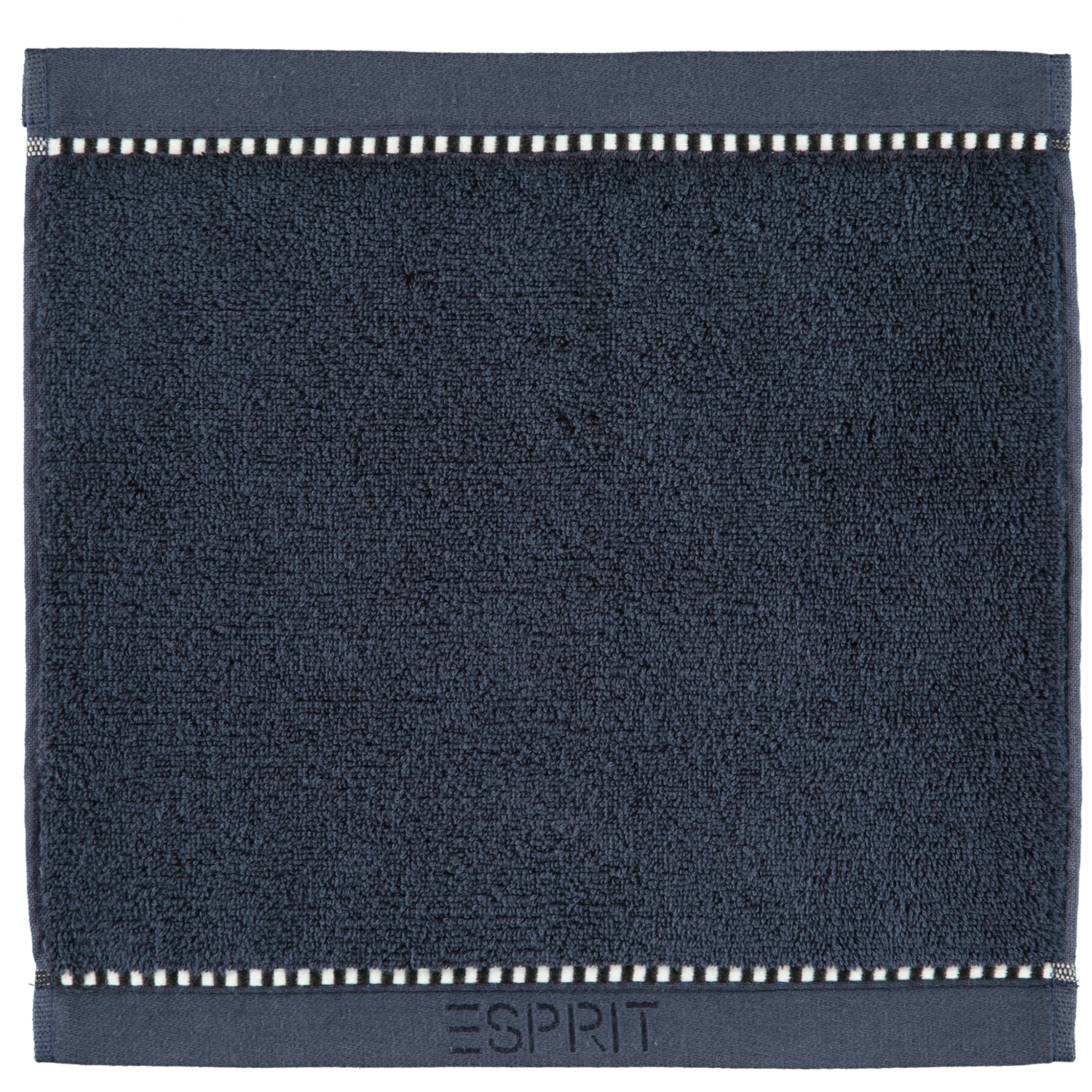 Esprit Box Solid - Farbe: navy blue - 488 - Seiflappen 30x30 cm