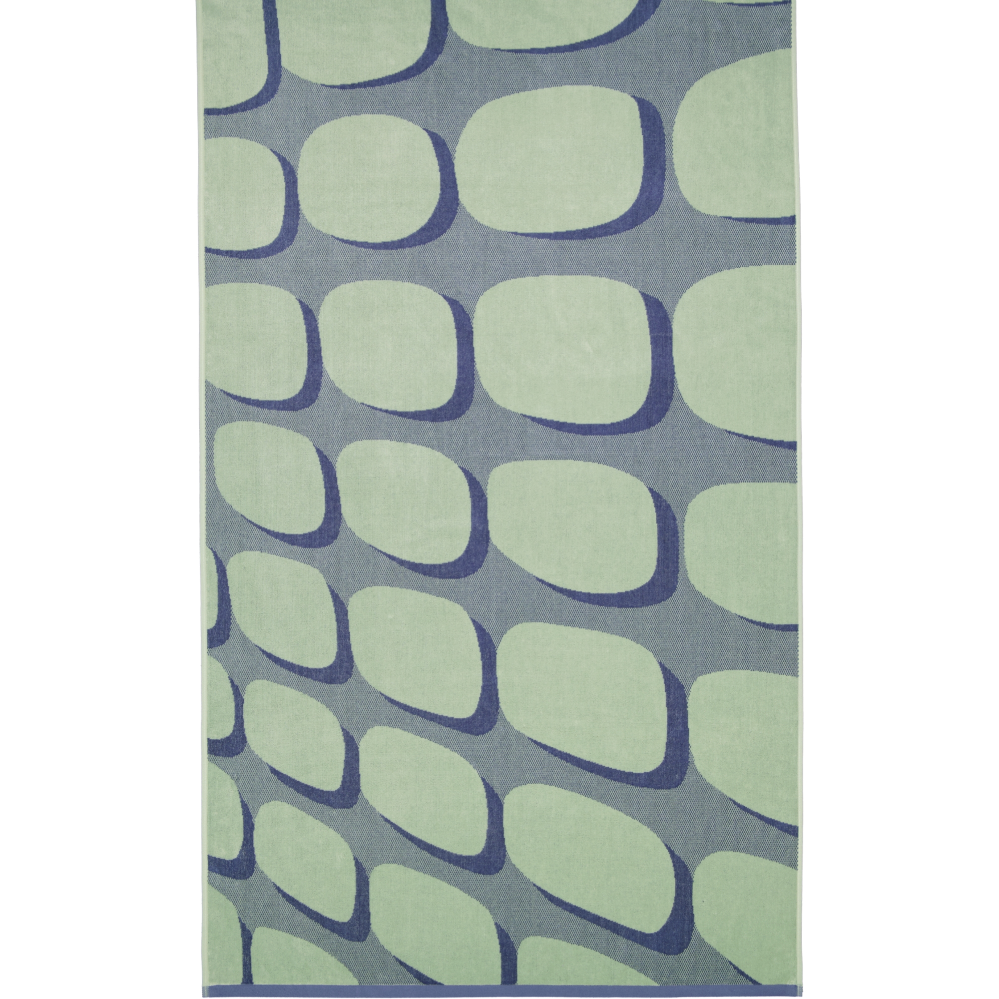 Vossen Strandtücher Shadow Play soft green - 0002 - Strandtuch 100x180 cm