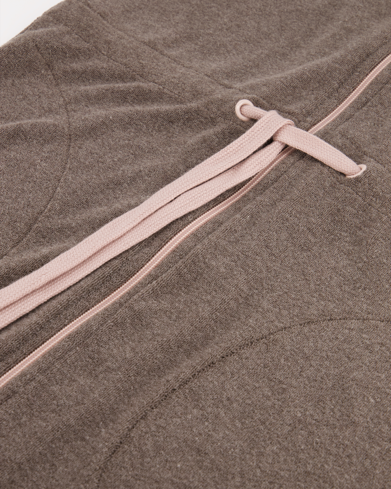 Cawö Home Active Damen Kurzmantel Kapuze TG RV 821 - Farbe: mocca-rosé - 32