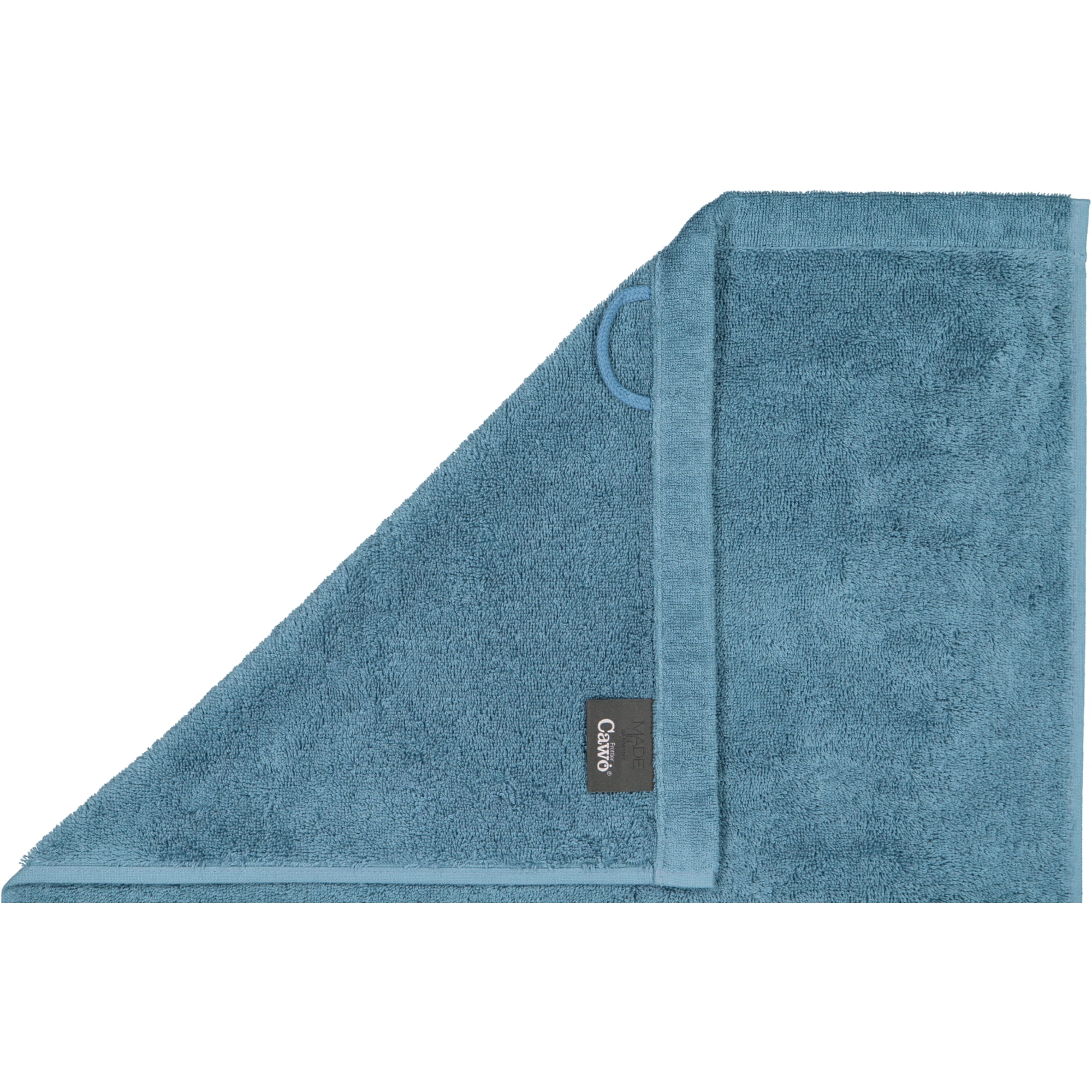 Cawö Handtücher Lifestyle Uni 7007 petrol - 400 - Waschhandschuh 16x22 cm