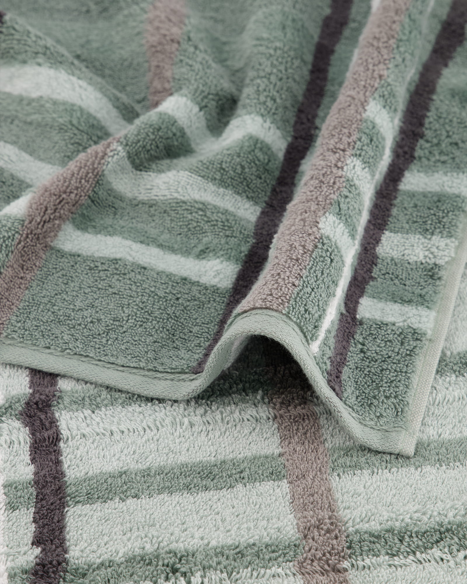 Cawö Handtücher Noblesse Check 1089 nordic green - 44 - Handtuch 50x100 cm