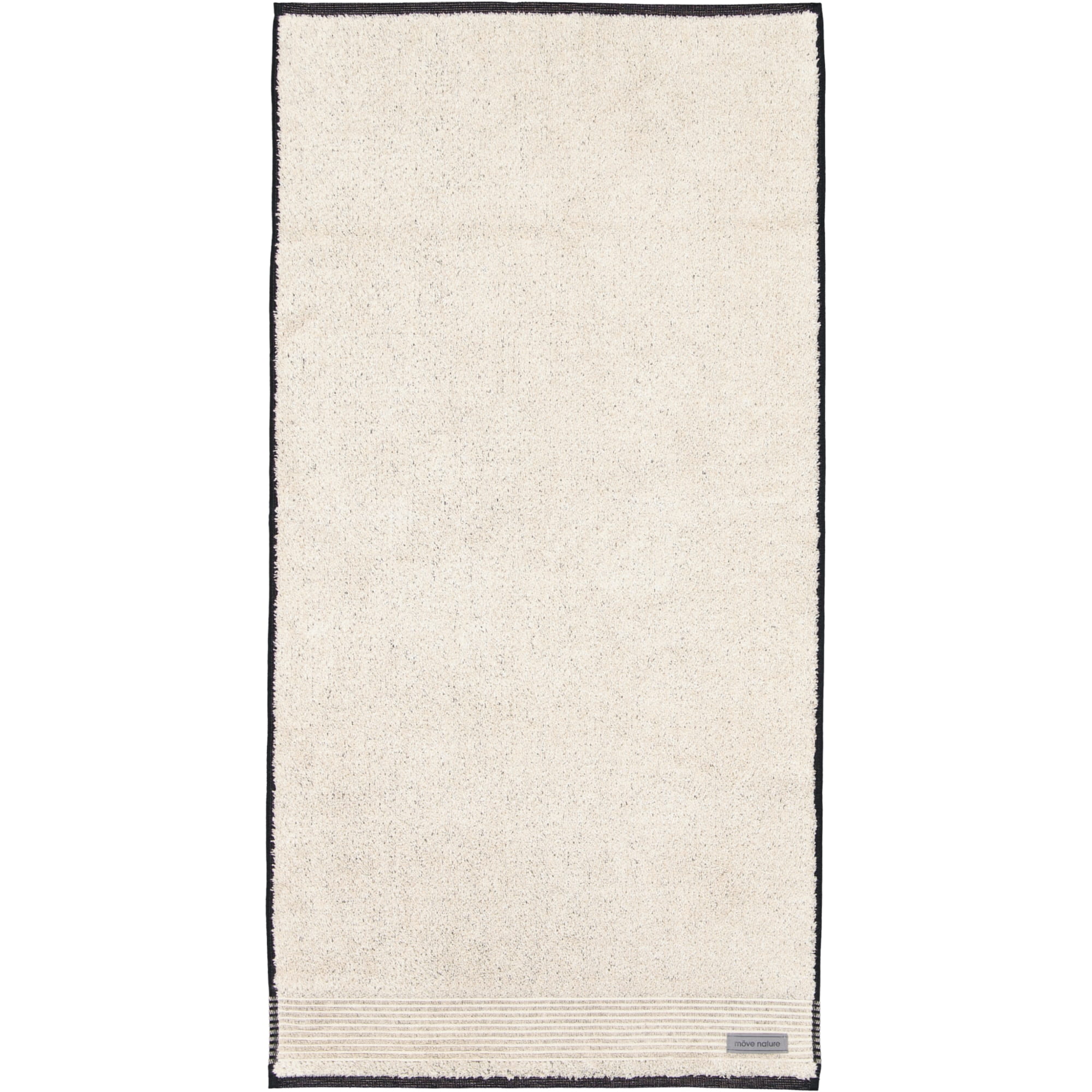 Möve - Eden - Melange mit Biesenbordüre - Farbe: natur - 081 (1-0151/8944) - Waschhandschuh 15x20 cm