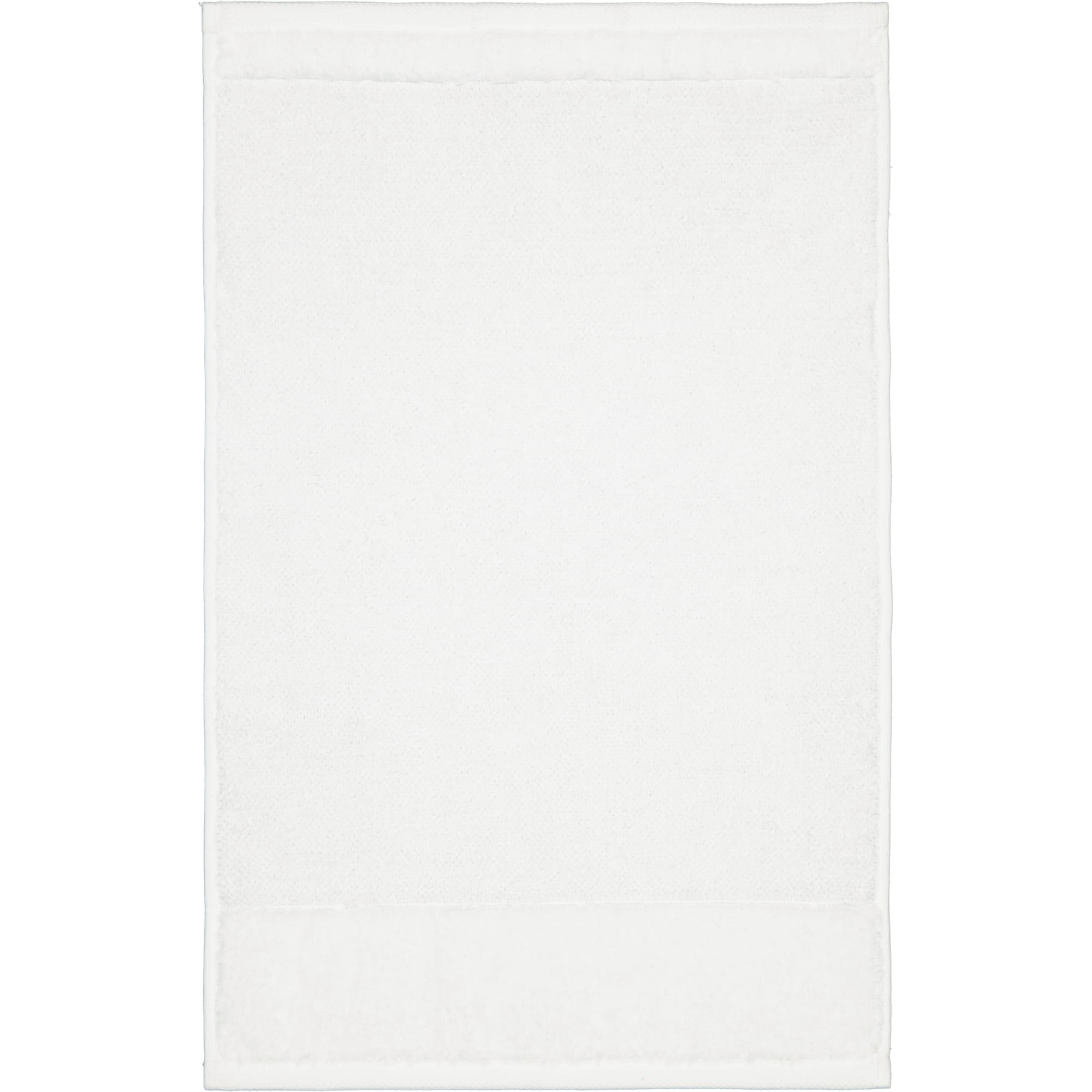 Möve Bamboo Luxe - Farbe: snow - 001 (1-1104/5244) - Gästetuch 30x50 cm