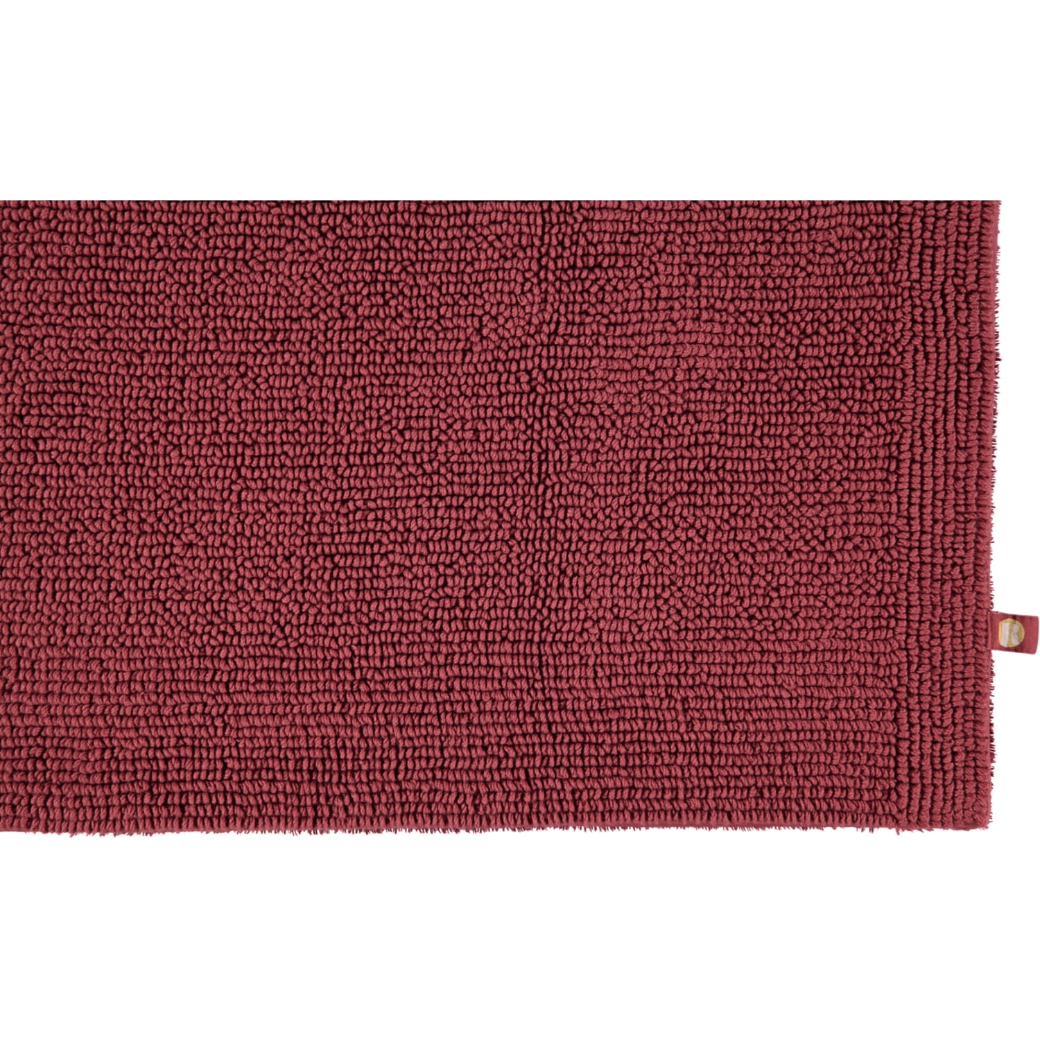 Rhomtuft - Badteppich Pur - Farbe: marsala - 391
