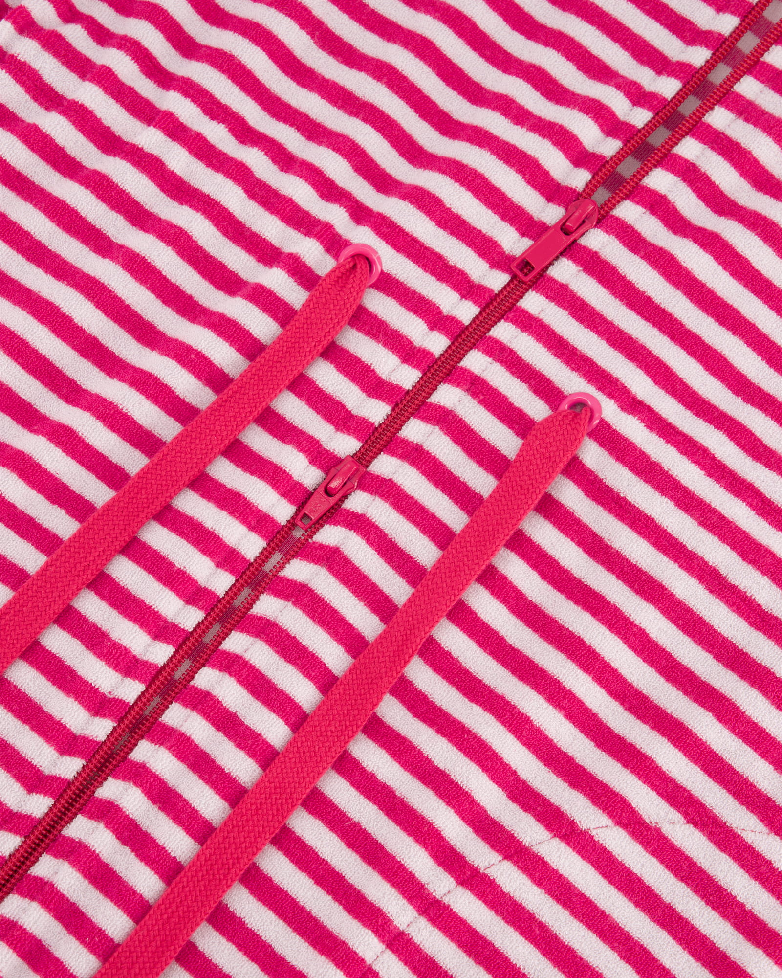 Cawö Home Bademäntel Damen kurz mit Kapuze Campus 834 - Farbe: pink - 27