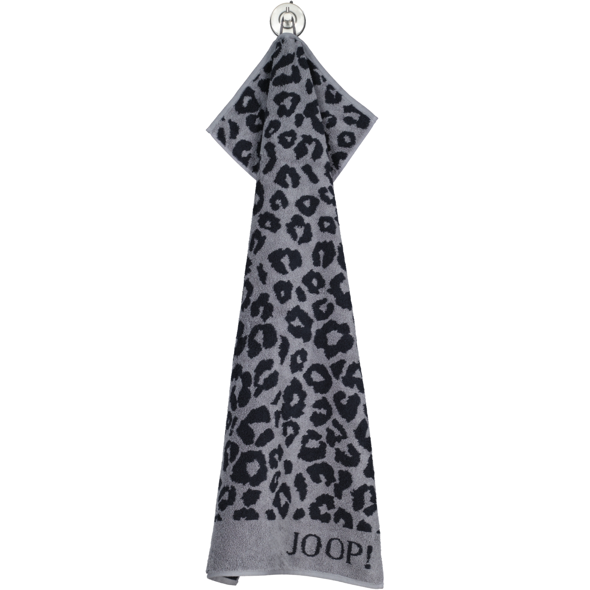 JOOP! Handtücher Leo Allover 1707 graphit - 90 - Handtuch 50x100 cm