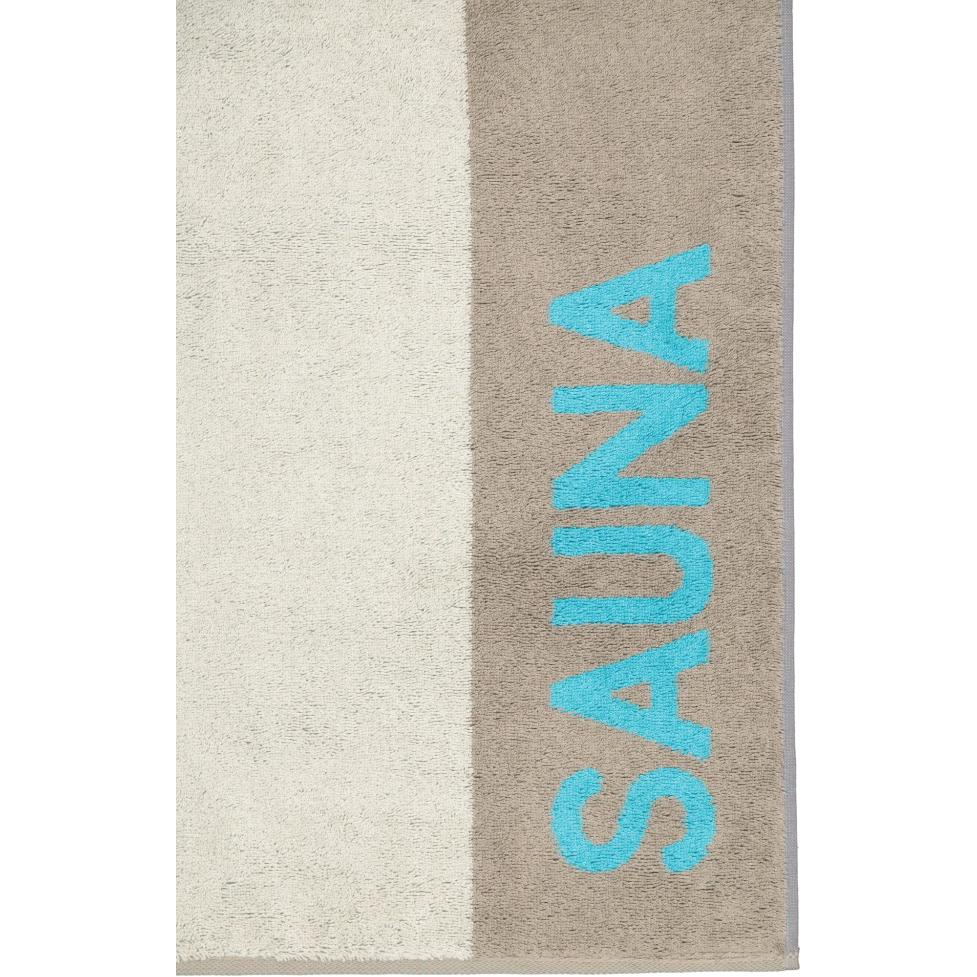 Cawö - Saunatuch 599 - 80x200 cm - Farbe: graphit/türkis - 34