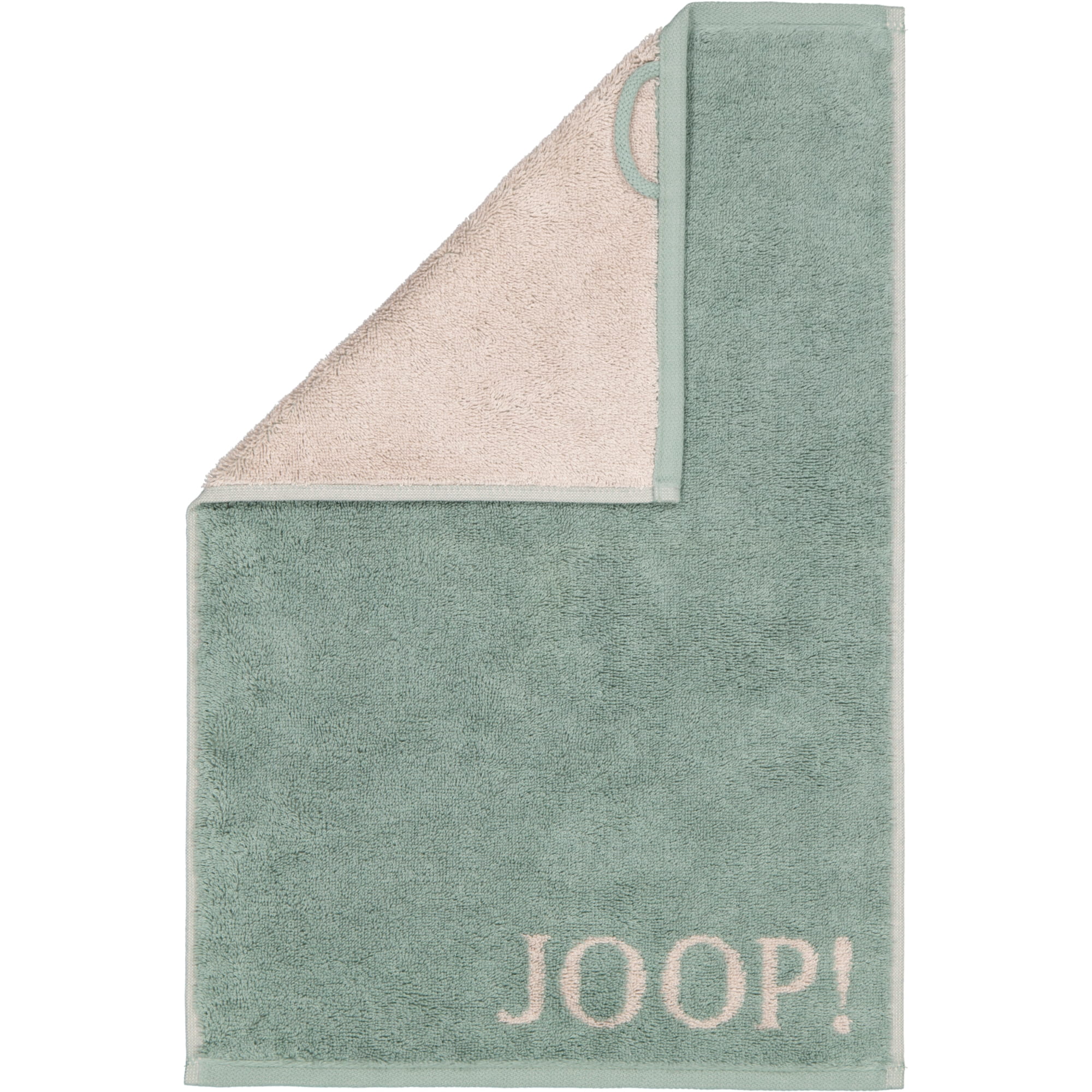 JOOP! Handtücher Classic Doubleface 1600 Pinie - 43 - Gästetuch 30x50 cm